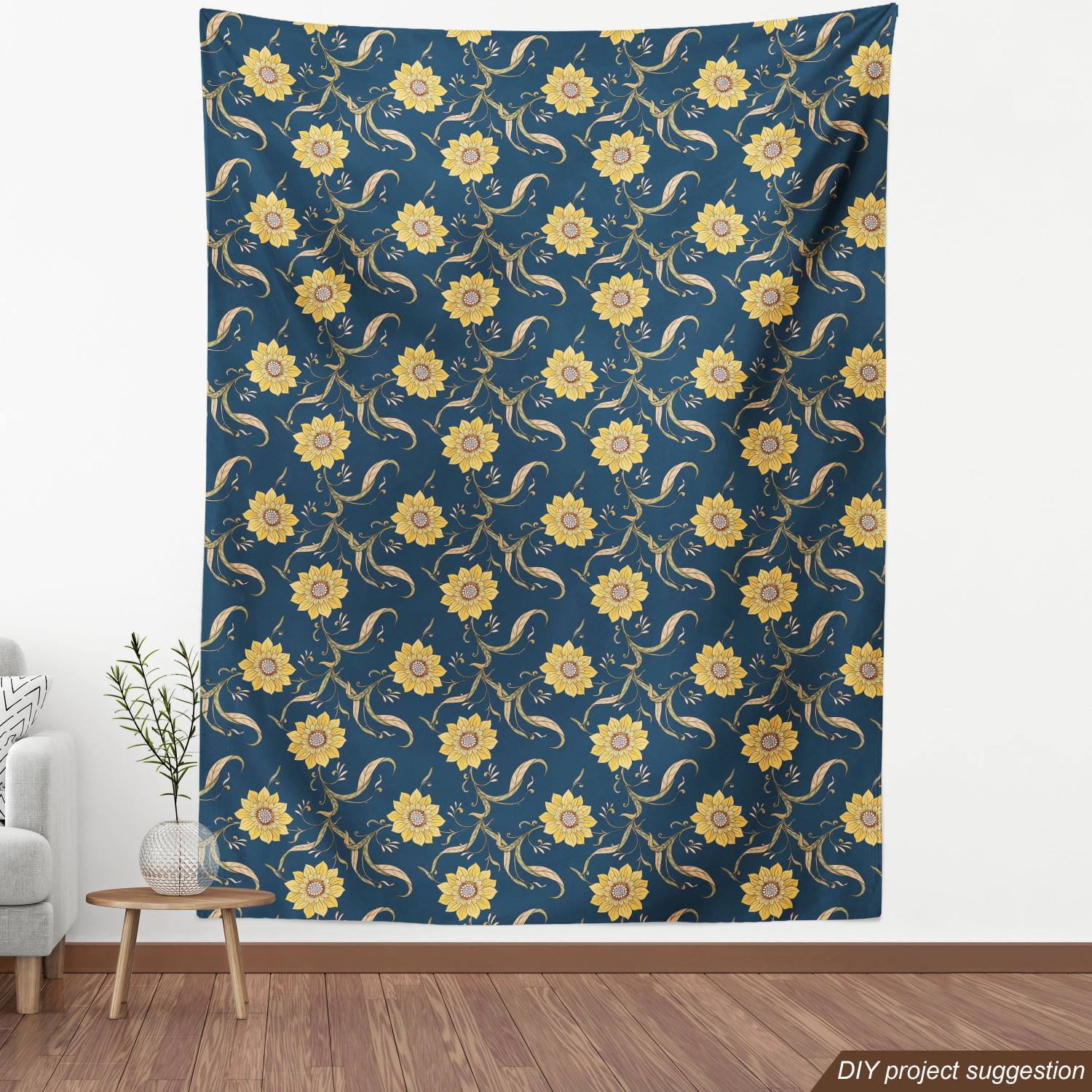 Fabric by The Yard Durable Upholstery Fabric for Home Accents Ambesonne - Picture 85 of 153