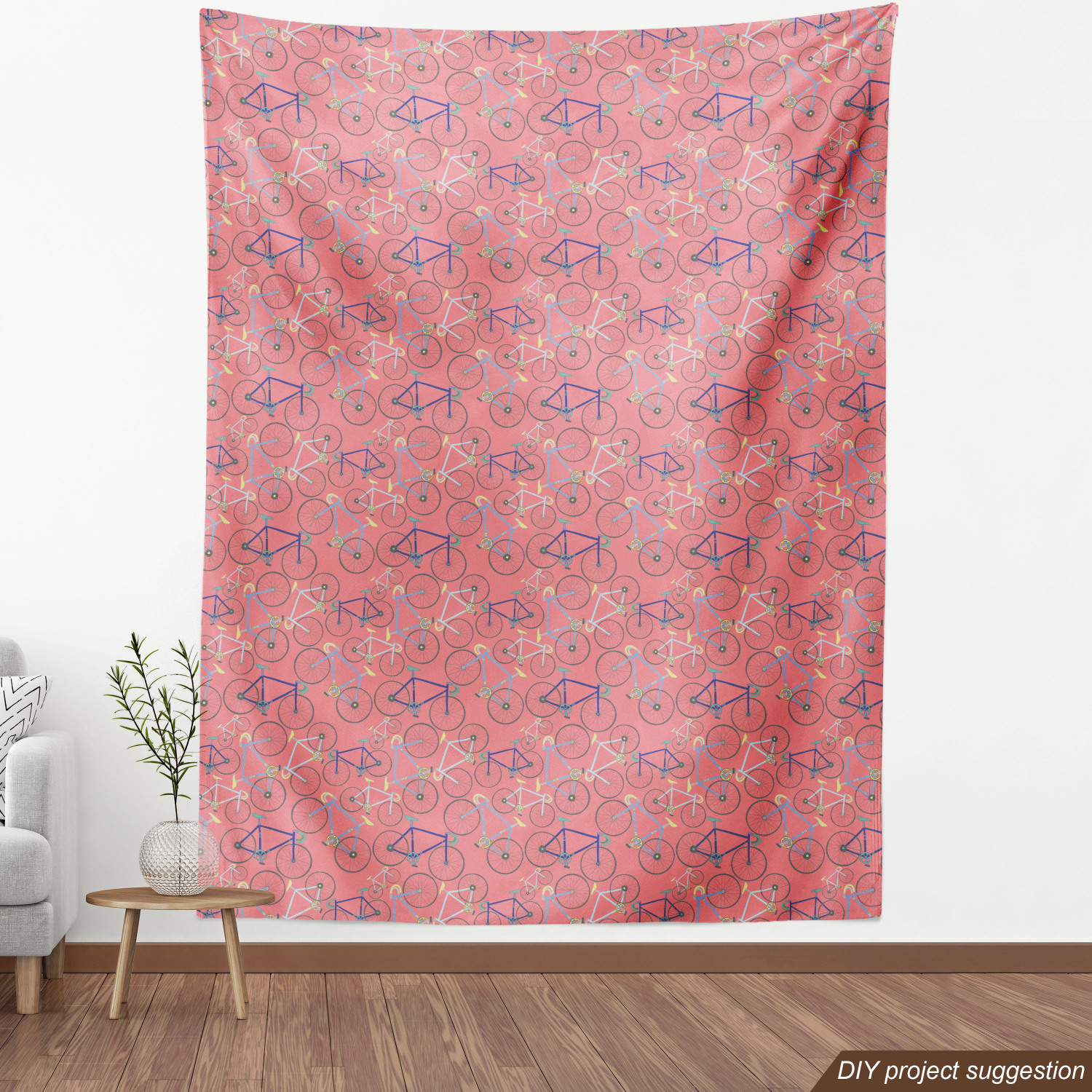 Fabric by The Yard Durable Upholstery Fabric for Home Accents Ambesonne - Picture 44 of 153