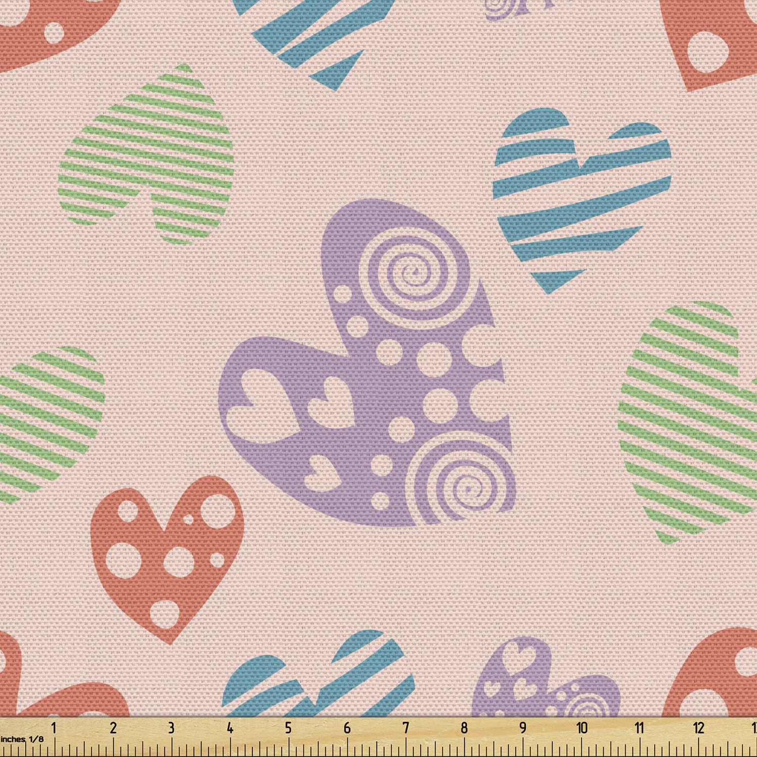 Fabric by The Yard Durable Upholstery Fabric for Home Accents Ambesonne - Picture 70 of 153