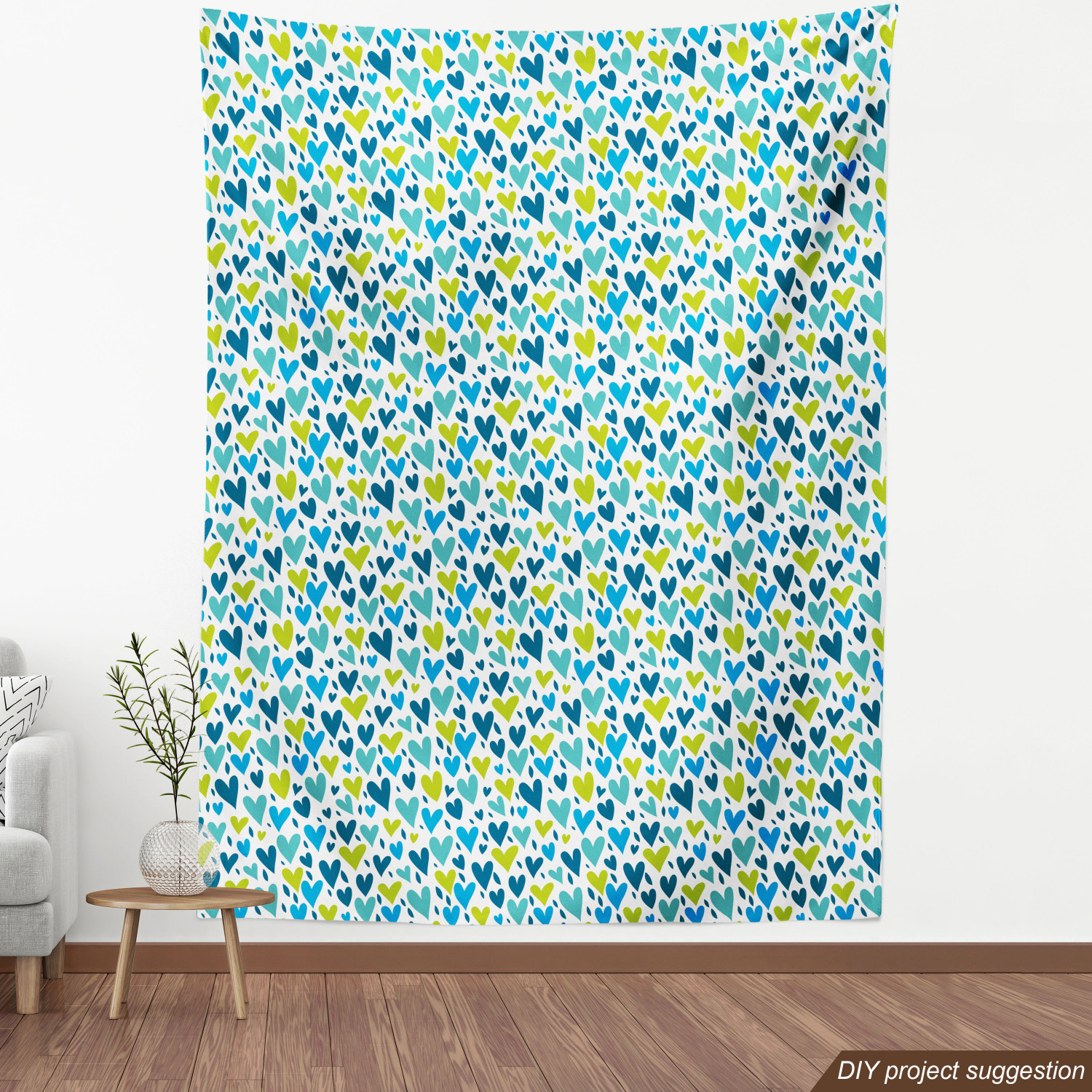Fabric by The Yard Durable Upholstery Fabric for Home Accents Ambesonne - Picture 97 of 153
