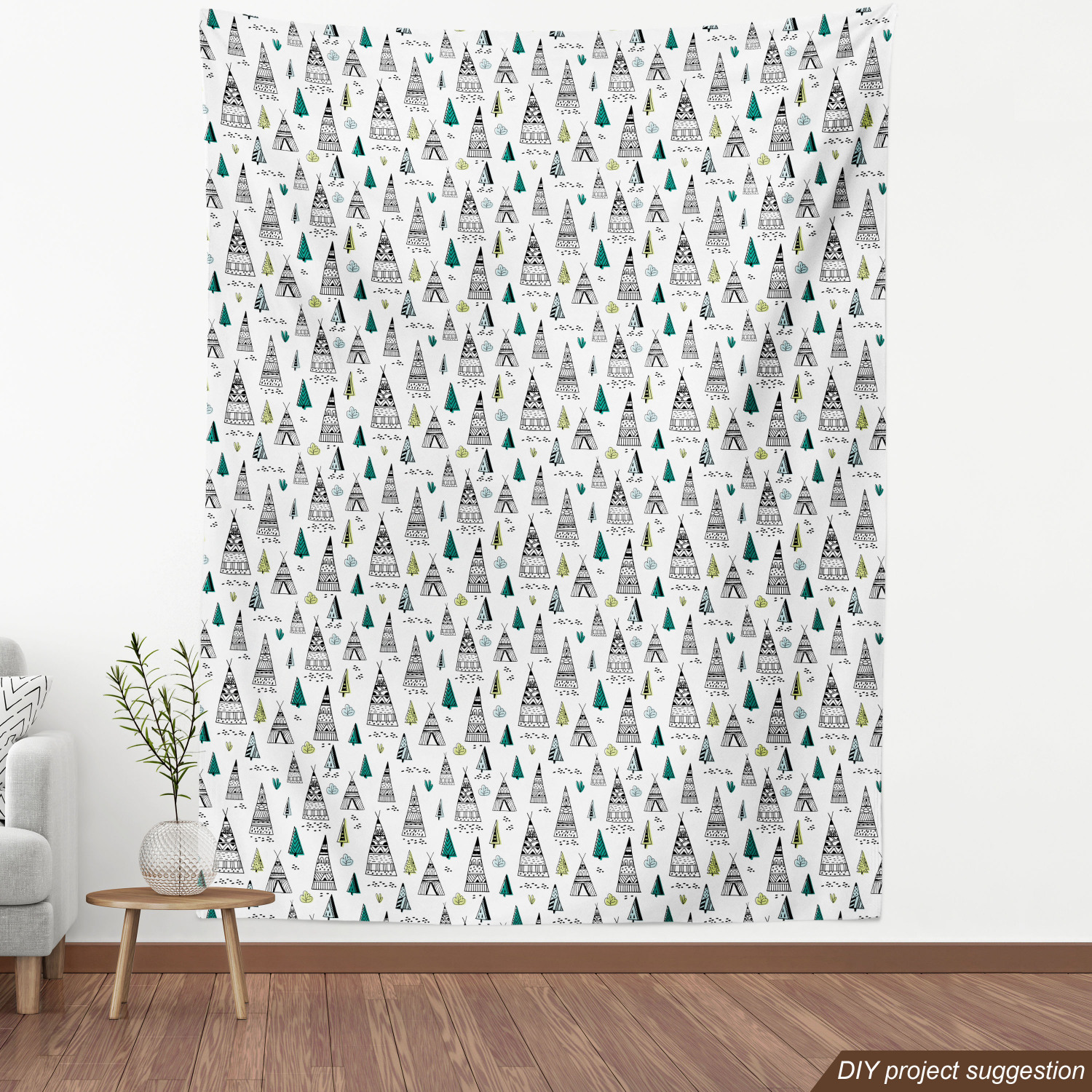 Ambesonne Fabric by The Yard Upholstery Durable Fabric for Home Accents - Picture 150 of 154