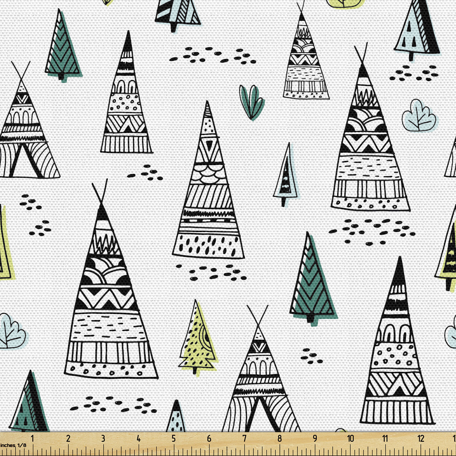 Ambesonne Fabric by The Yard Upholstery Durable Fabric for Home Accents - Picture 147 of 154