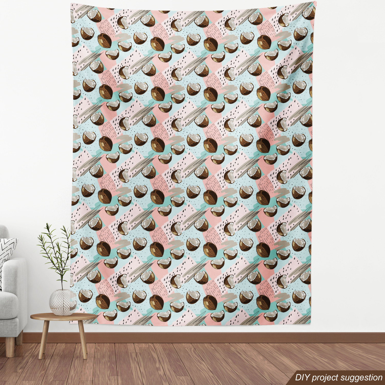Ambesonne Fabric by The Yard Upholstery Durable Fabric for Home Accents - Picture 41 of 154