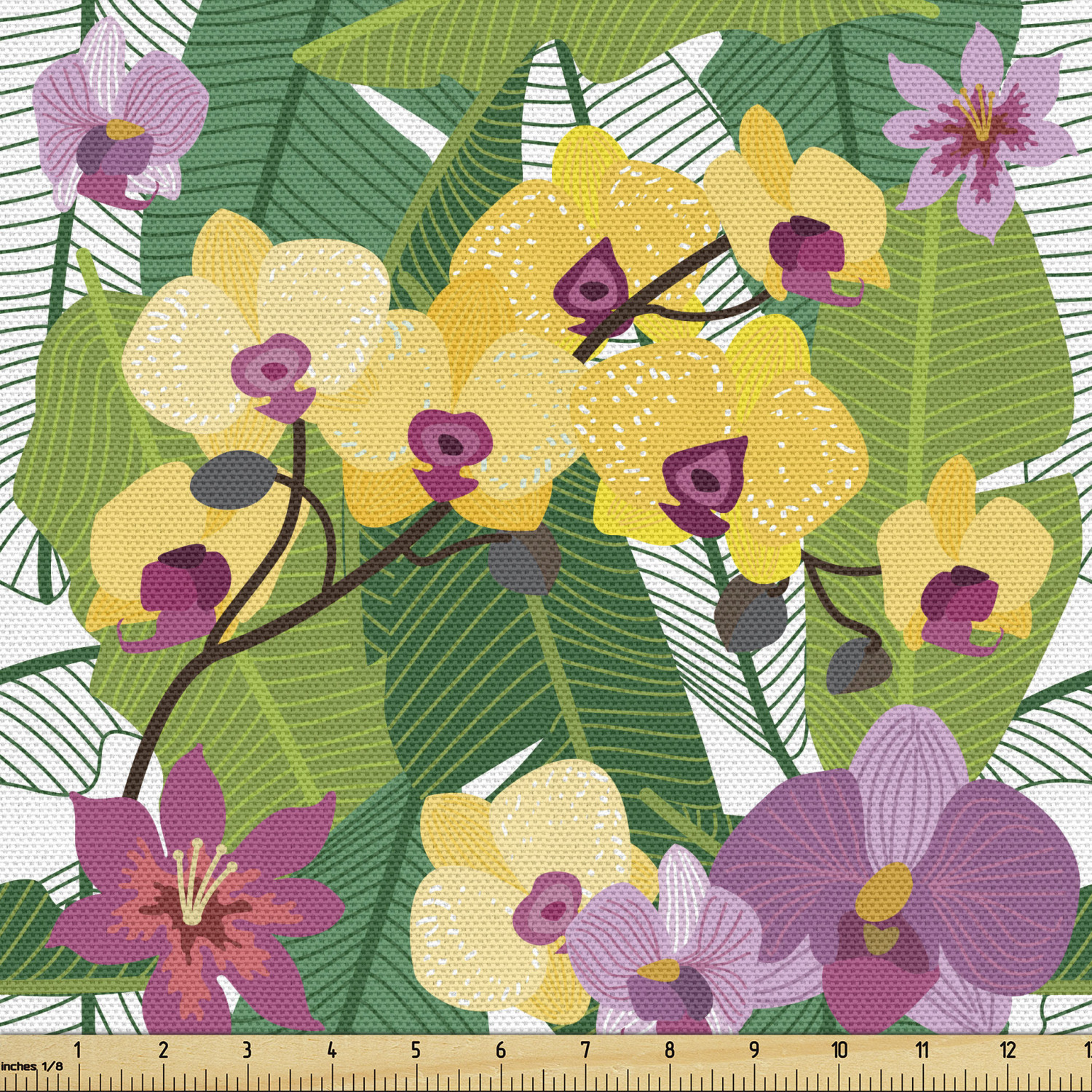 Ambesonne Fabric by The Yard Upholstery Durable Fabric for Home Accents - Picture 74 of 154