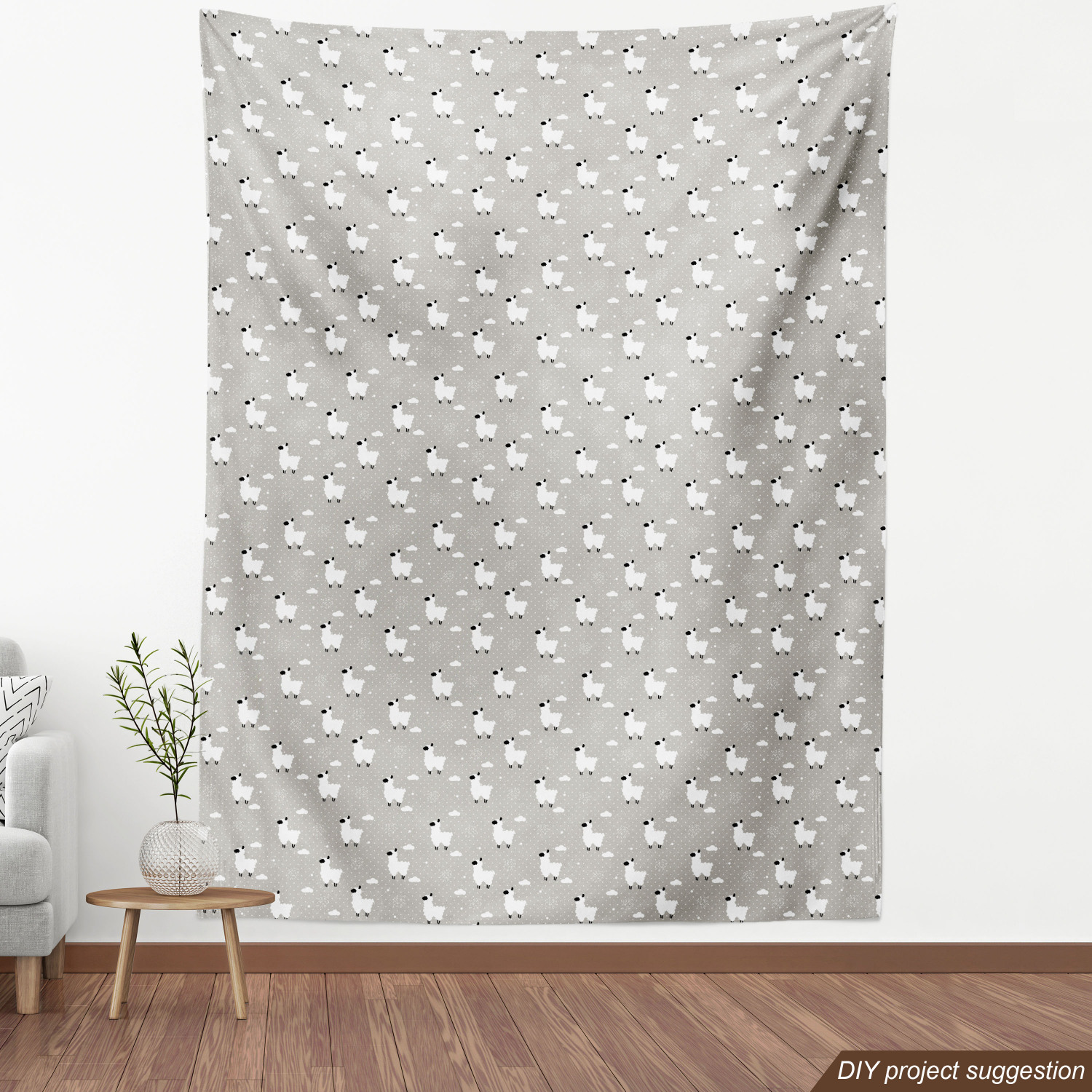 Ambesonne Fabric by The Yard Upholstery Durable Fabric for Home Accents - Picture 8 of 154