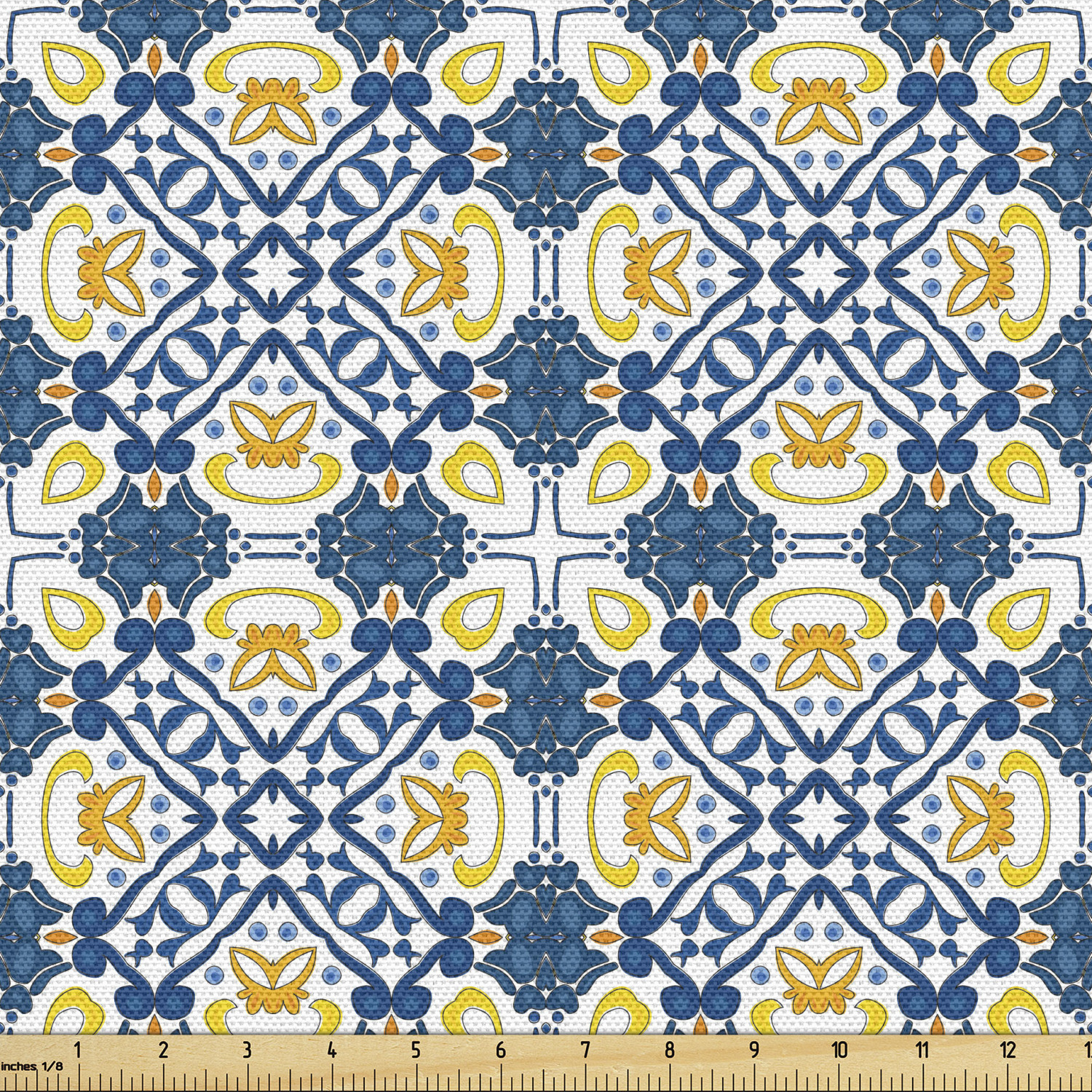 Ambesonne Fabric by The Yard Upholstery Durable Fabric for Home Accents - Picture 102 of 154