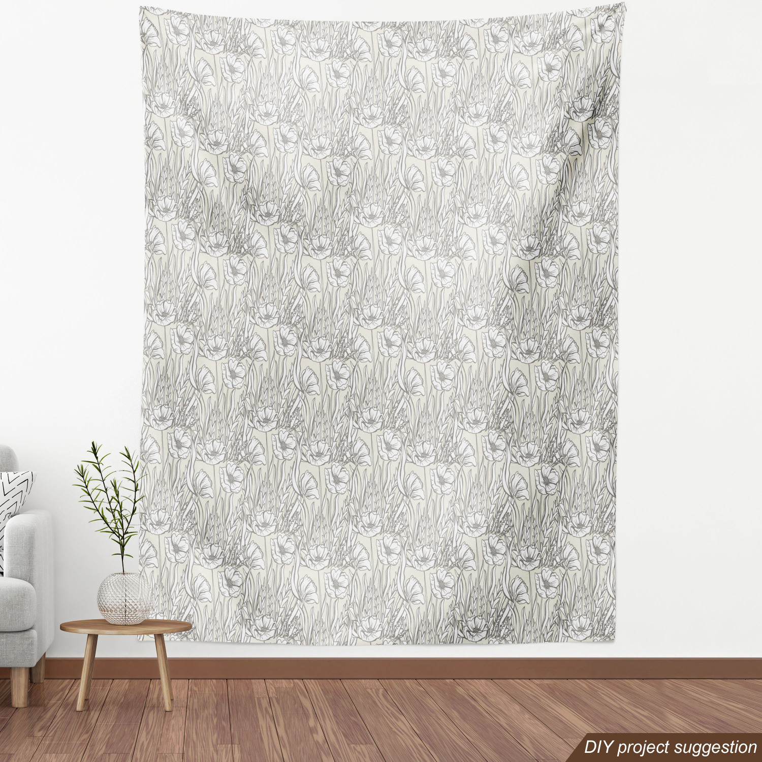 Ambesonne Fabric by The Yard Upholstery Durable Fabric for Home Accents - Picture 126 of 154