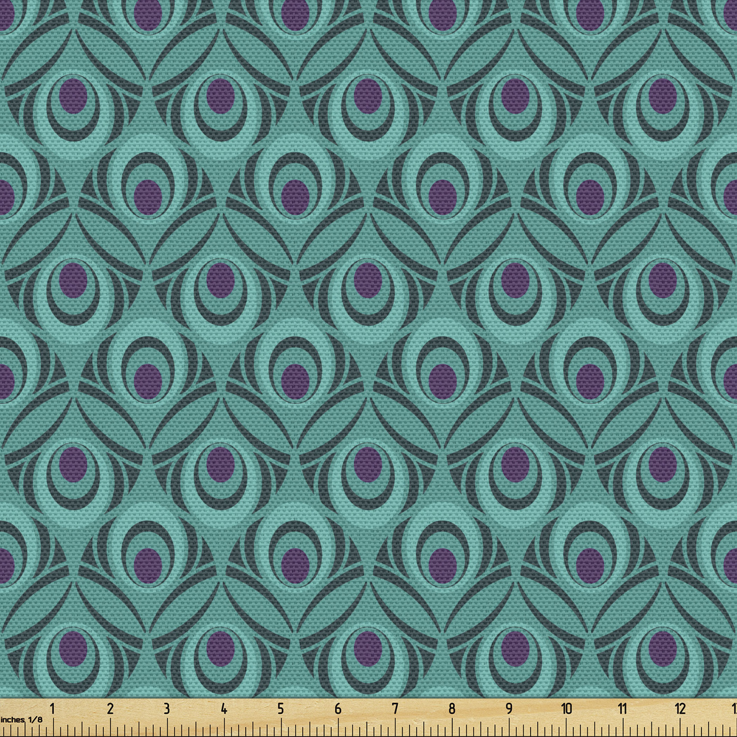 Ambesonne Fabric by The Yard Upholstery Durable Fabric for Home Accents - Picture 94 of 154