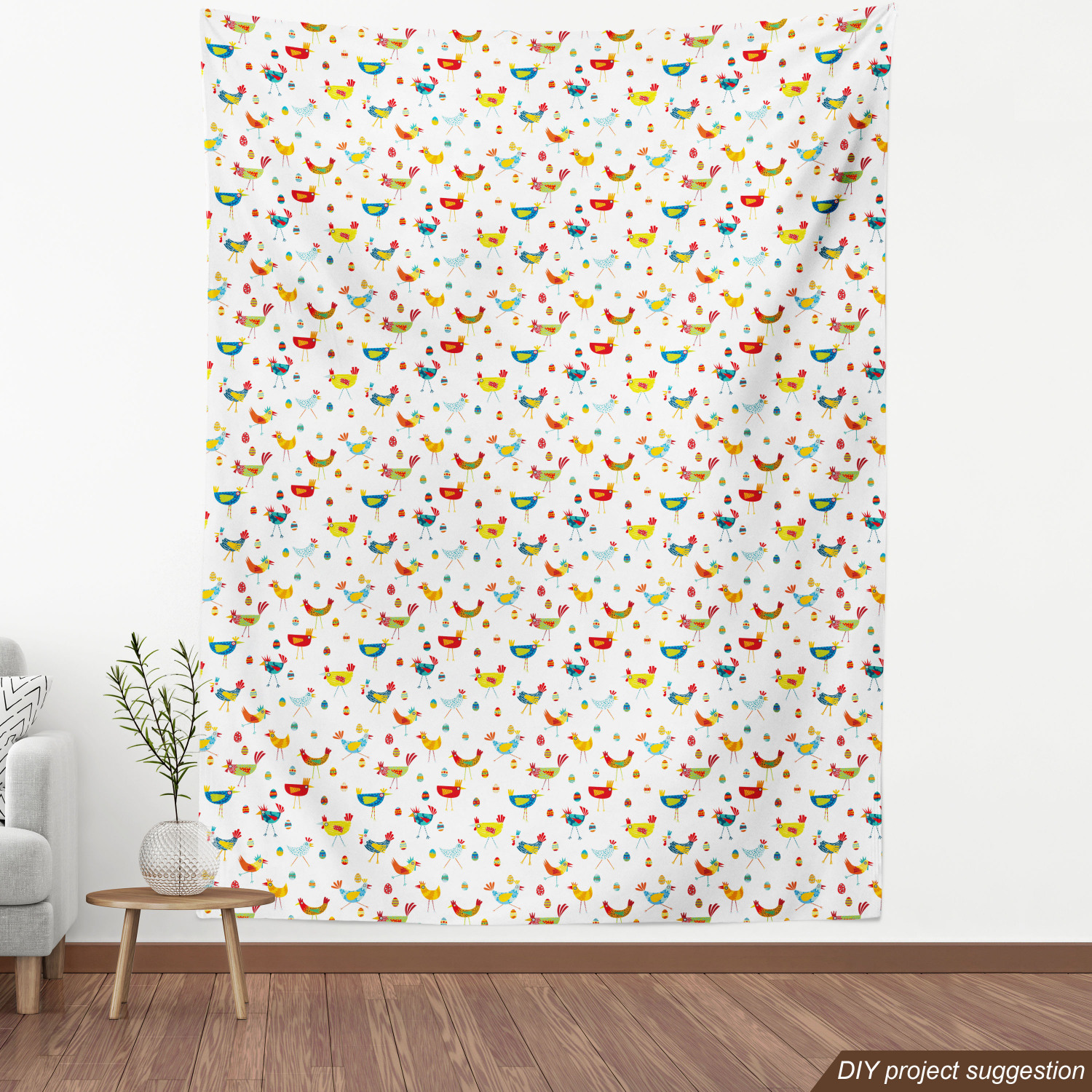 Ambesonne Fabric by The Yard Upholstery Durable Fabric for Home Accents - Picture 24 of 154