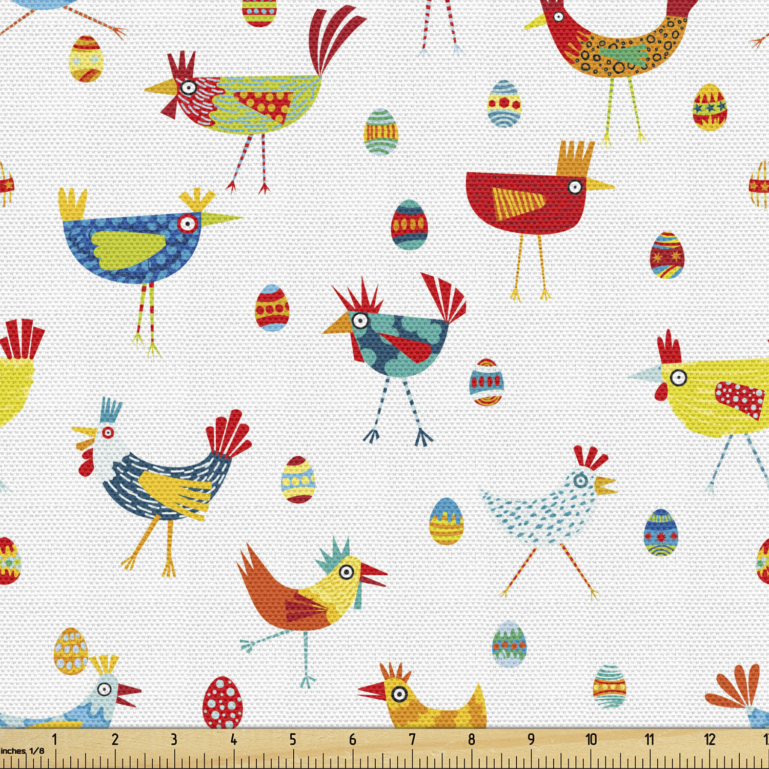 Ambesonne Fabric by The Yard Upholstery Durable Fabric for Home Accents - Picture 21 of 154