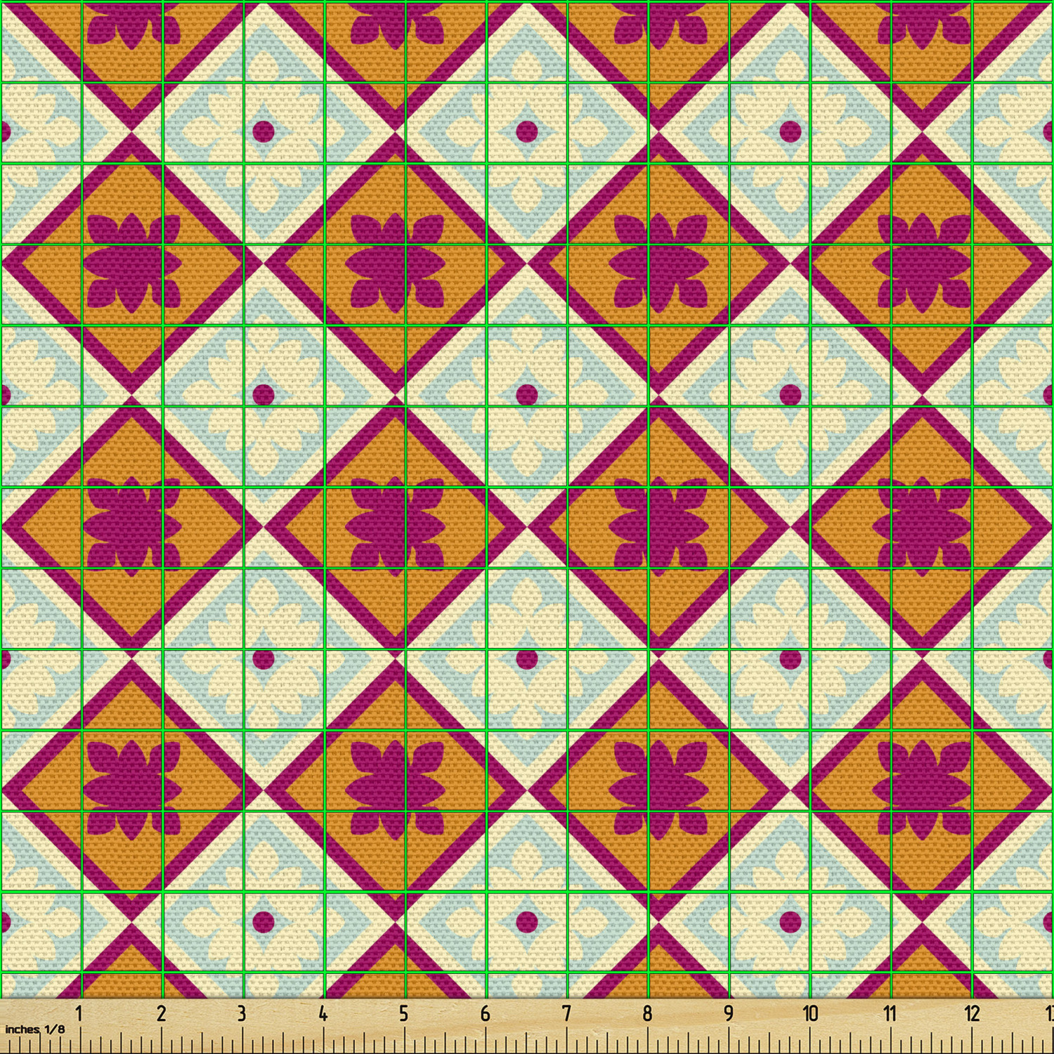 Ambesonne Fabric by The Yard Upholstery Durable Fabric for Home Accents - Picture 47 of 154