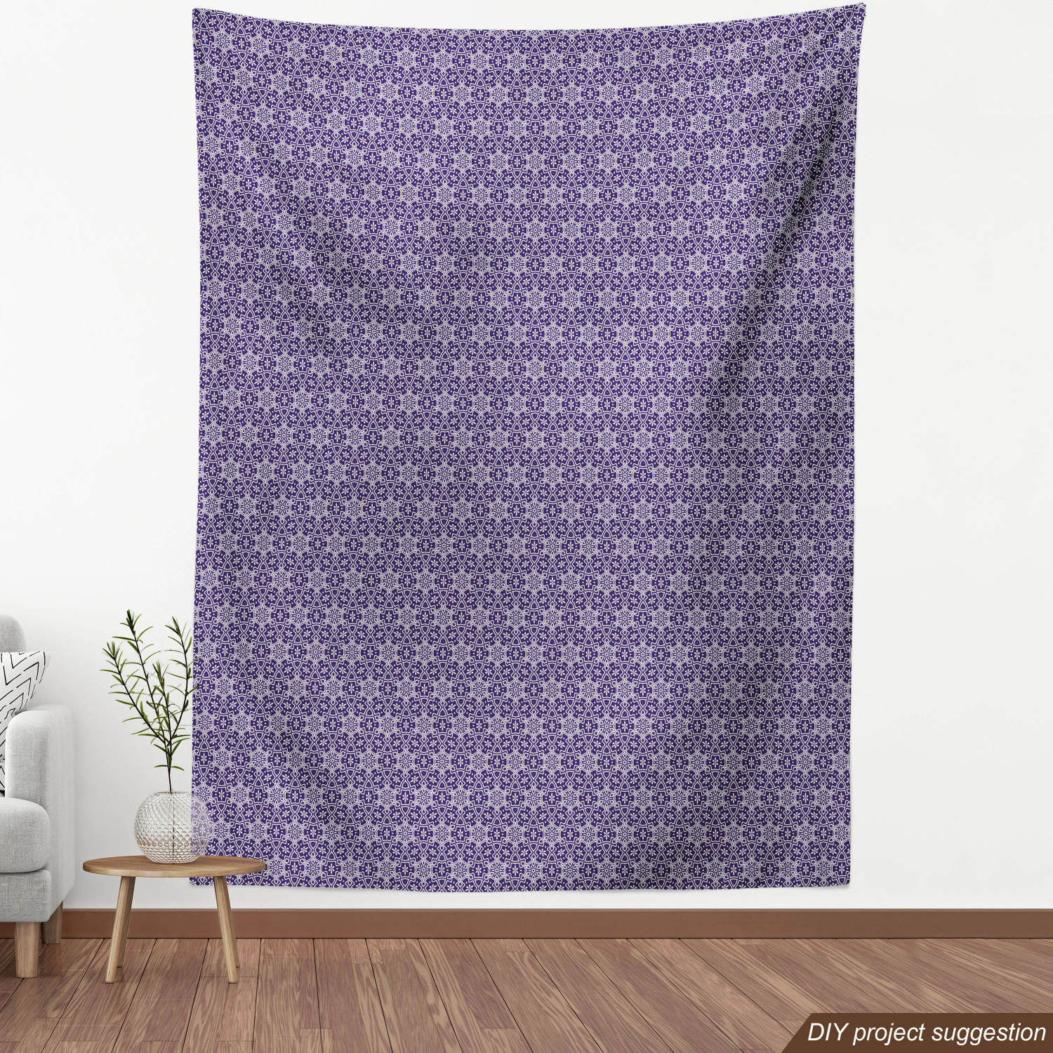 Ambesonne Fabric by The Yard Upholstery Durable Fabric for Home Accents - Picture 85 of 154