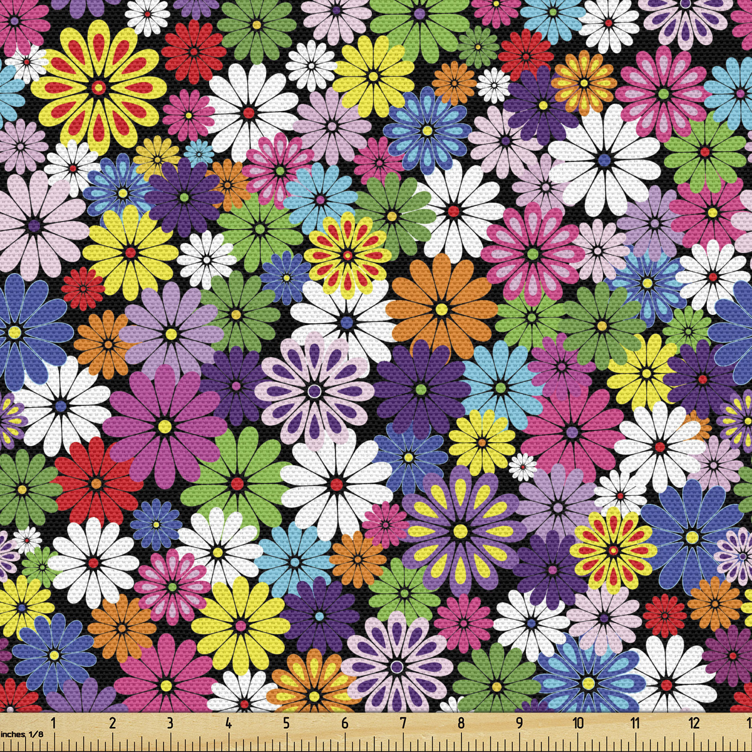 Ambesonne Fabric by the Yard for Upholstery Home Accents Homespun Projects - Picture 9 of 20
