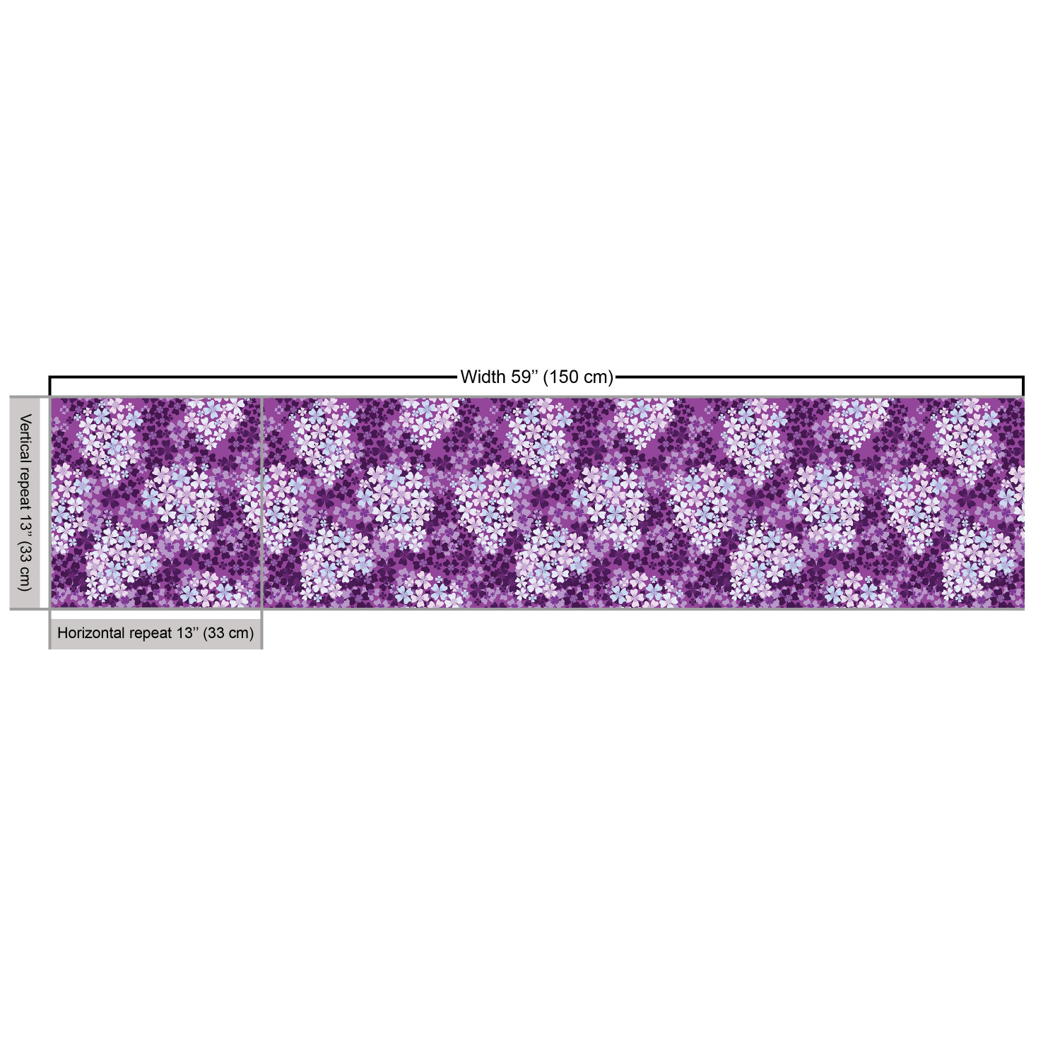 Ambesonne Flower Concept Fabric by the Yard Decorative Upholstery Home Accents