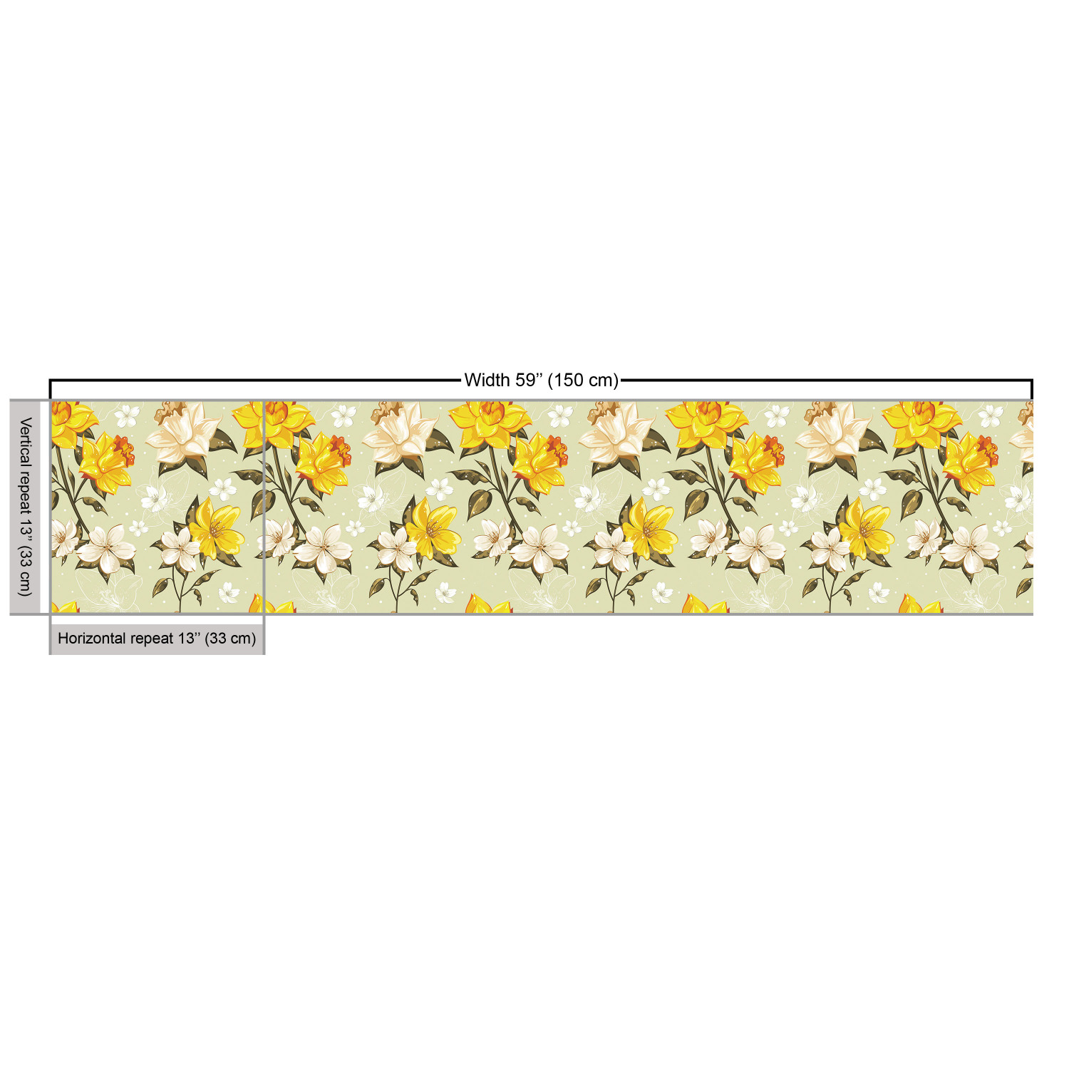 Ambesonne Spring Fabric by the Yard Decorative Upholstery Home Accents - Picture 31 of 164