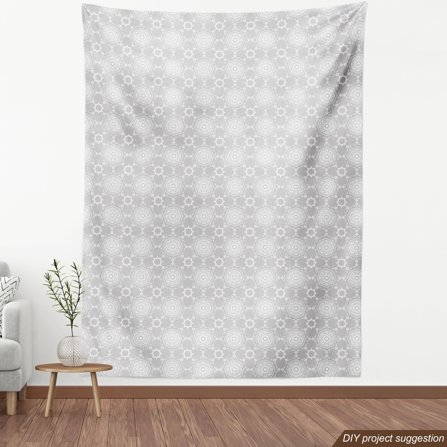 Ambesonne Oriental Pattern Fabric by the Yard Decorative Upholstery Home Accents - Picture 137 of 161