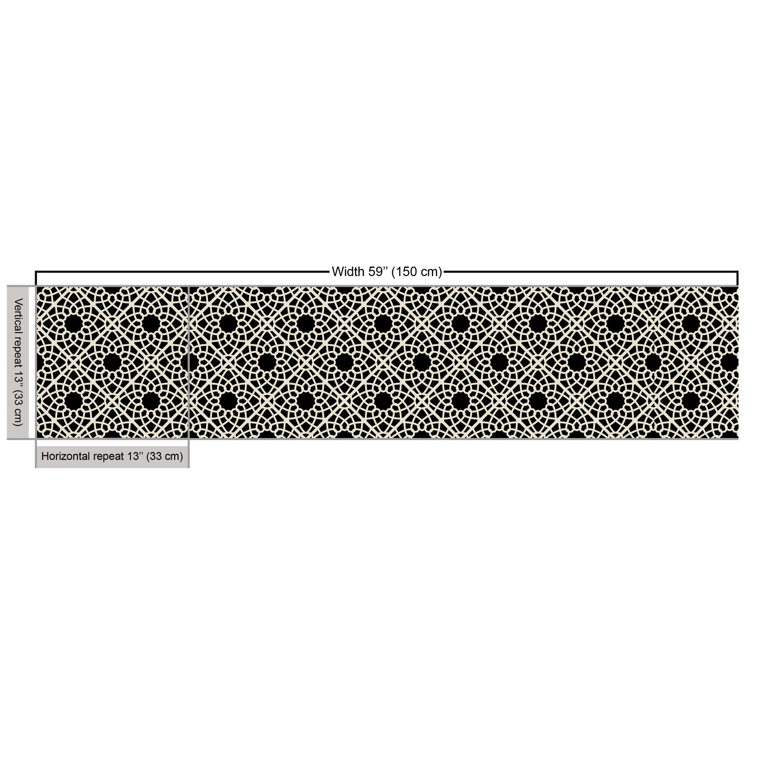Ambesonne Oriental Pattern Fabric by the Yard Decorative Upholstery Home Accents - Picture 55 of 161