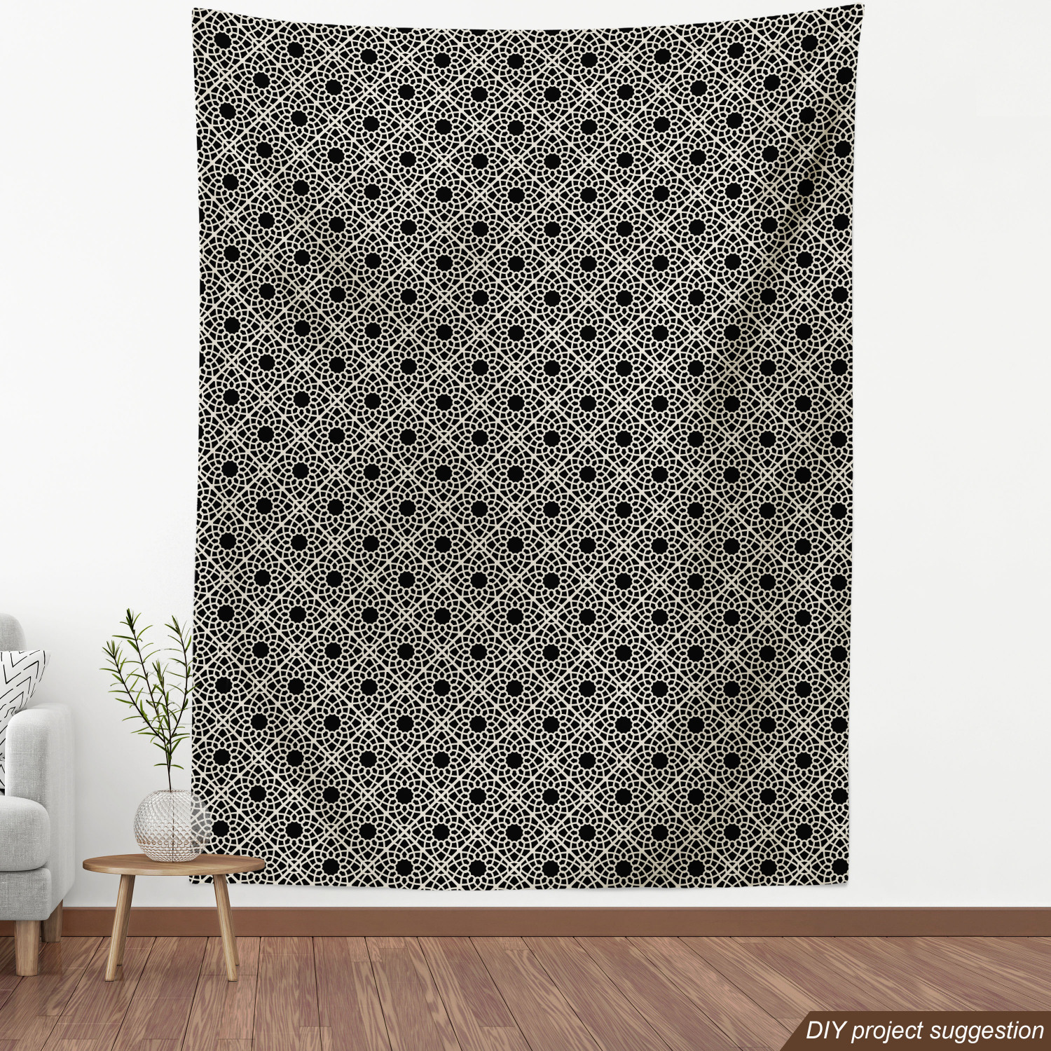 Ambesonne Oriental Pattern Fabric by the Yard Decorative Upholstery Home Accents - Picture 56 of 161