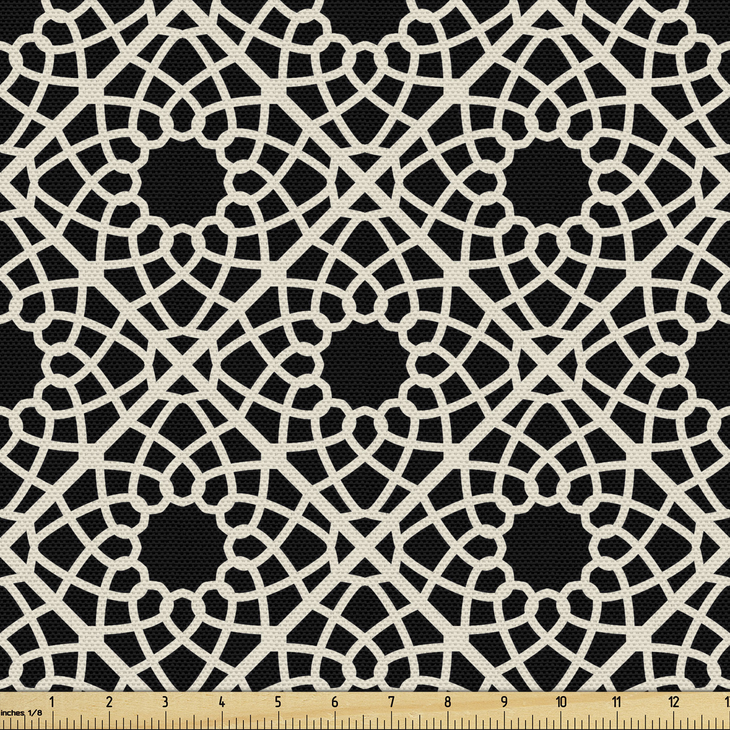 Ambesonne Oriental Pattern Fabric by the Yard Decorative Upholstery Home Accents - Picture 53 of 161