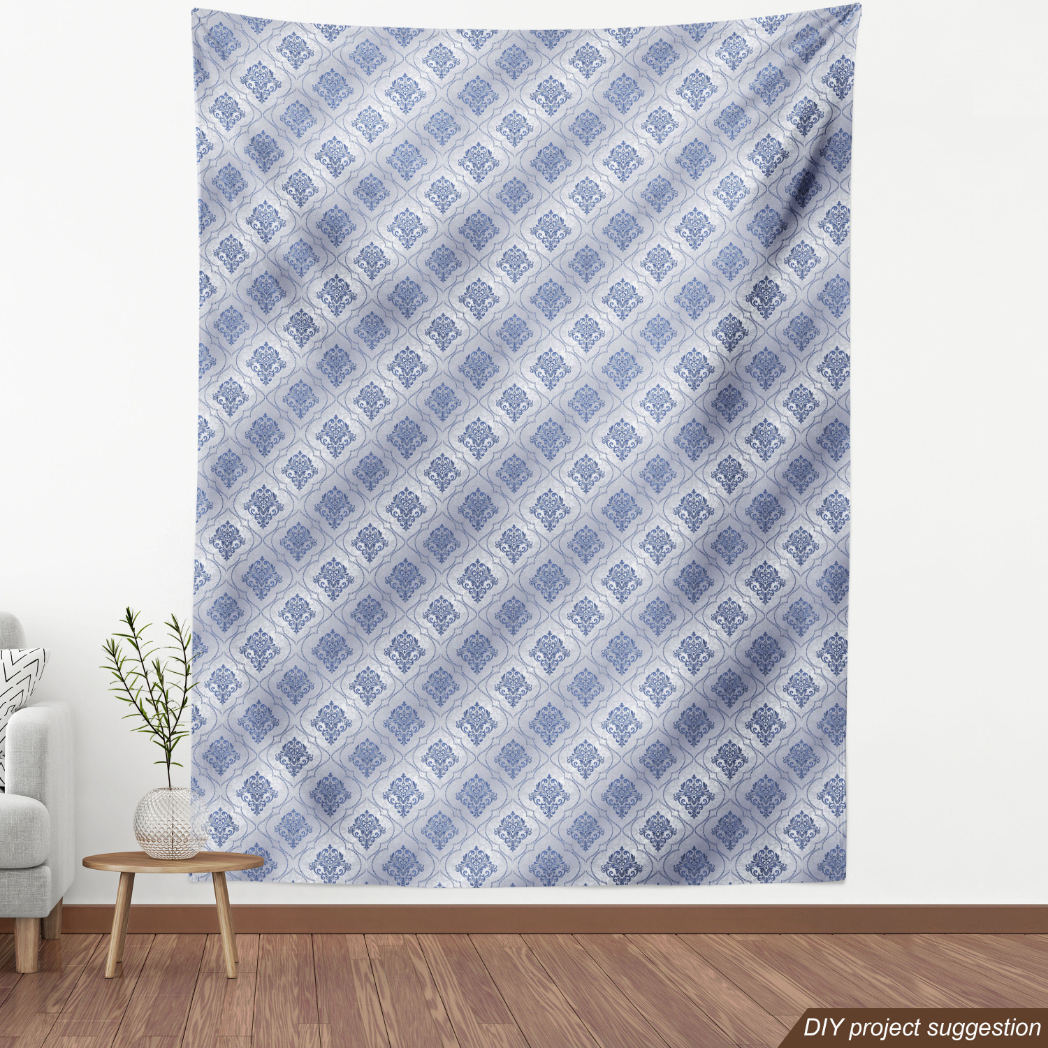 Ambesonne Oriental Pattern Fabric by the Yard Decorative Upholstery Home Accents - Picture 60 of 161