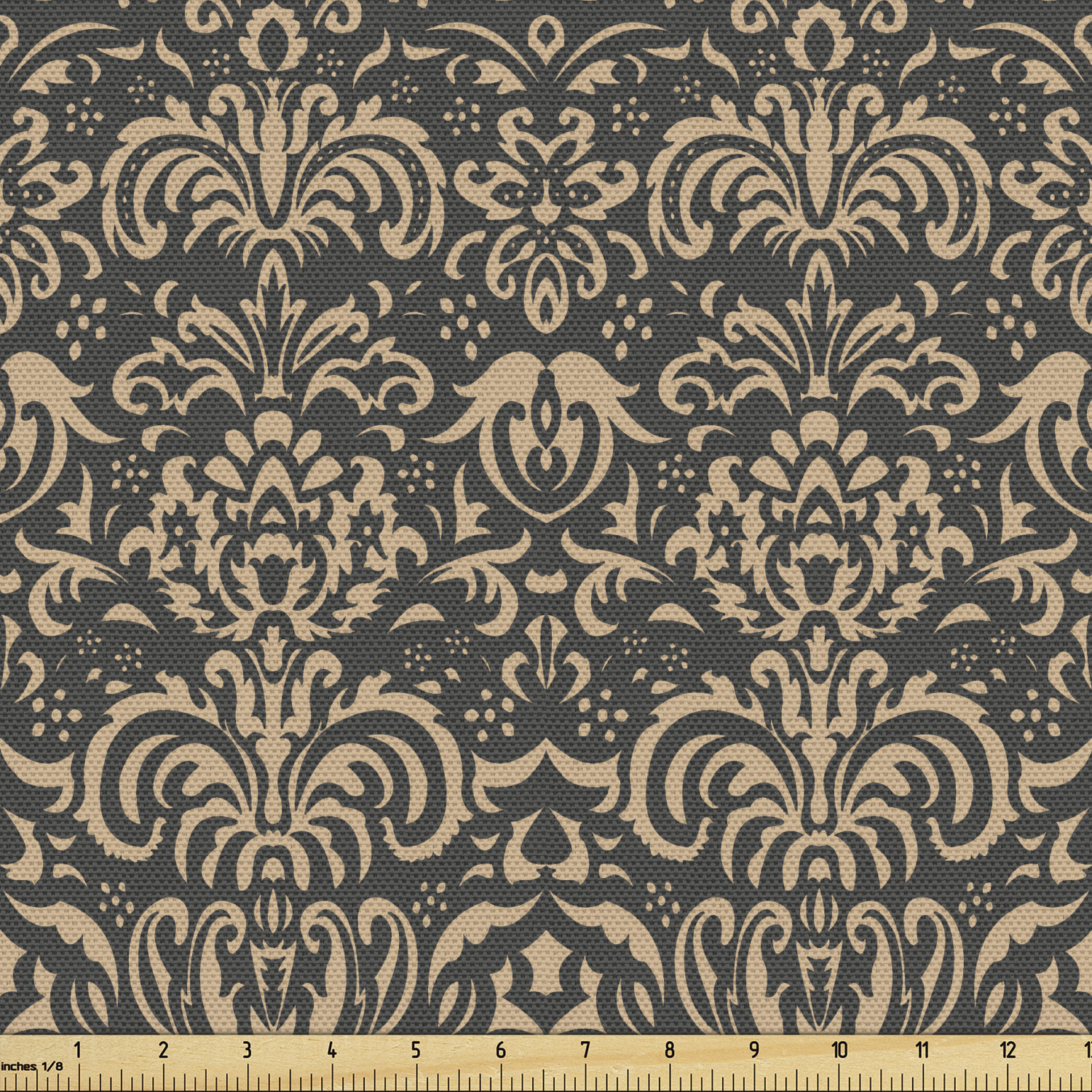 Ambesonne Oriental Pattern Fabric by the Yard Decorative Upholstery Home Accents - Picture 109 of 161
