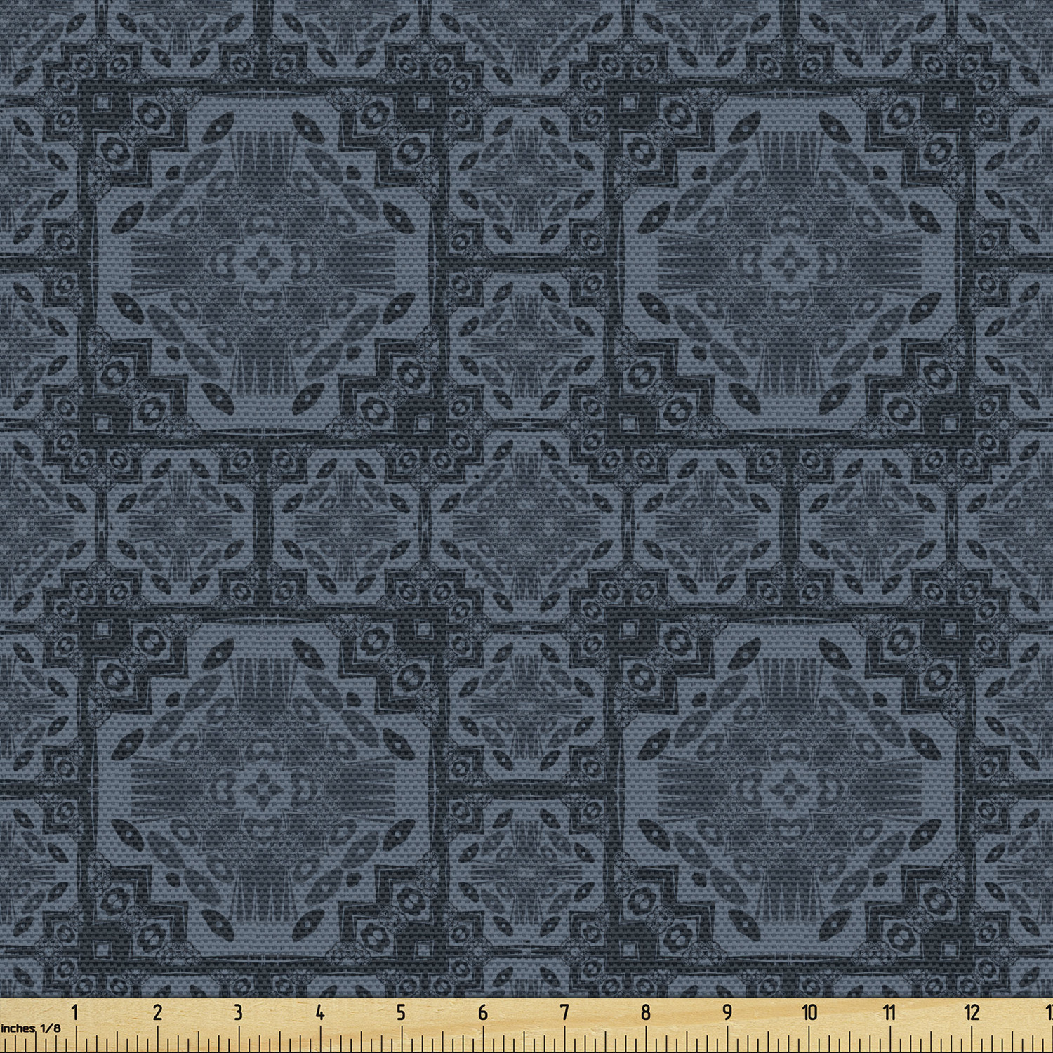 Ambesonne Oriental Pattern Fabric by the Yard Decorative Upholstery Home Accents - Picture 33 of 161