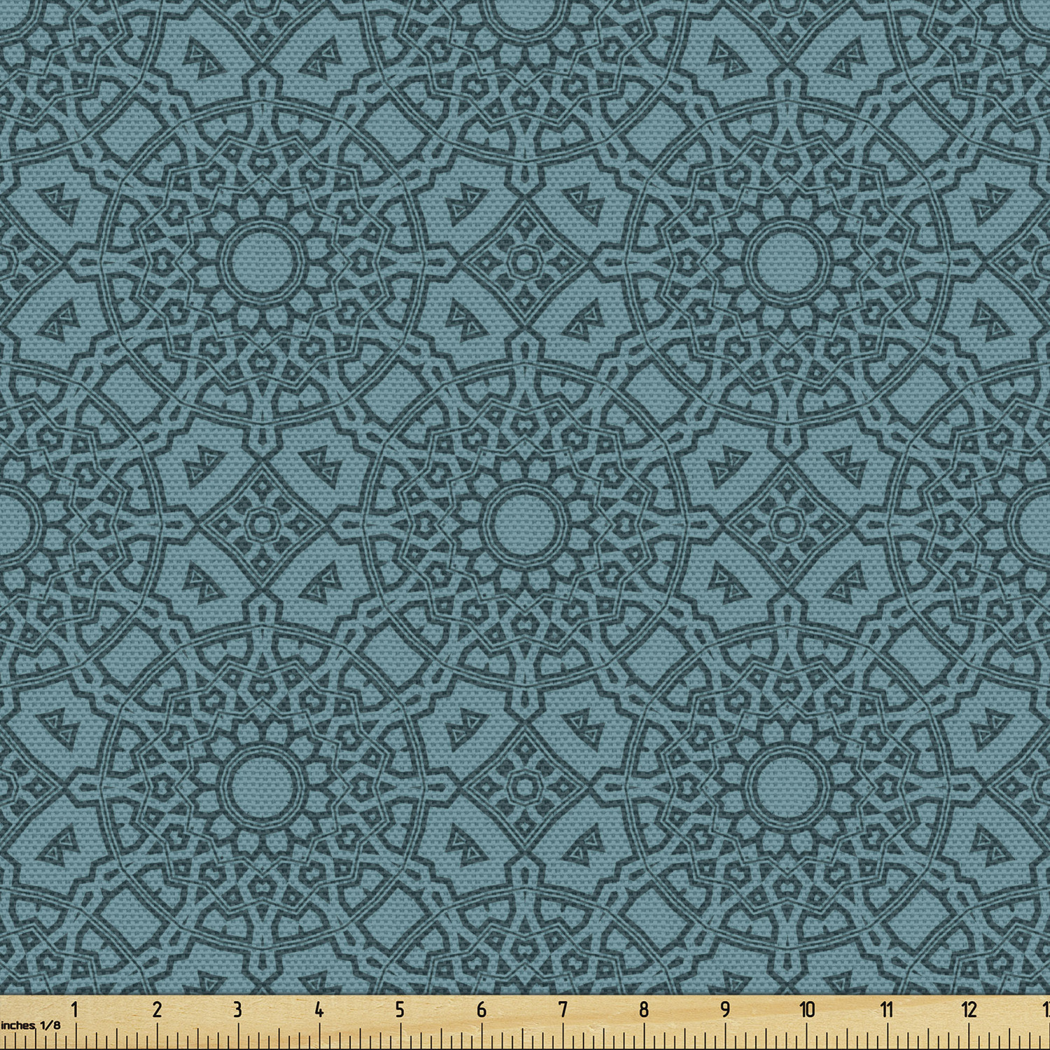 Ambesonne Oriental Pattern Fabric by the Yard Decorative Upholstery Home Accents - Picture 29 of 161