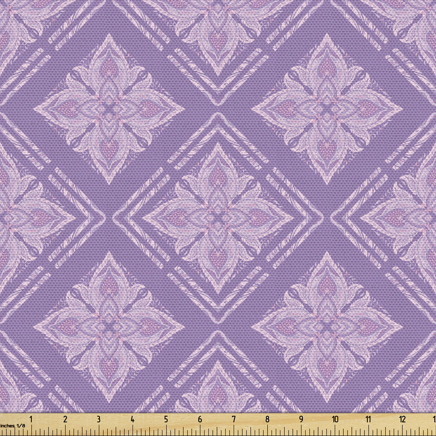 Ambesonne Oriental Pattern Fabric by the Yard Decorative Upholstery Home Accents - Picture 89 of 161