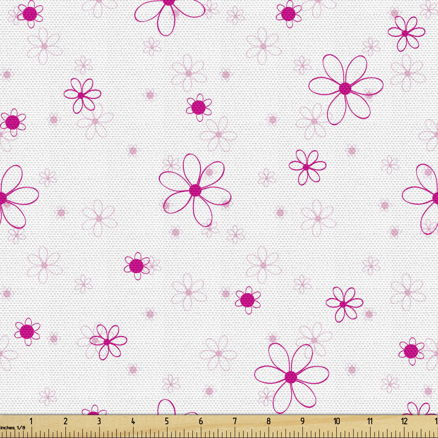 Ambesonne Spring Fabric by the Yard Decorative Upholstery Home Accents - Picture 85 of 164
