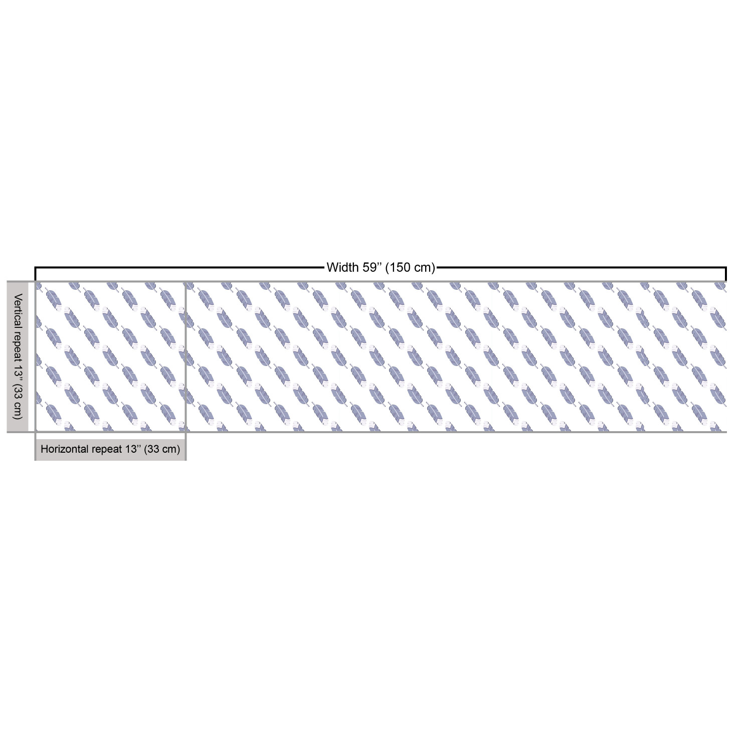 Ambesonne Feather Fabric by the Yard Decorative Upholstery Home Accents - Picture 47 of 160
