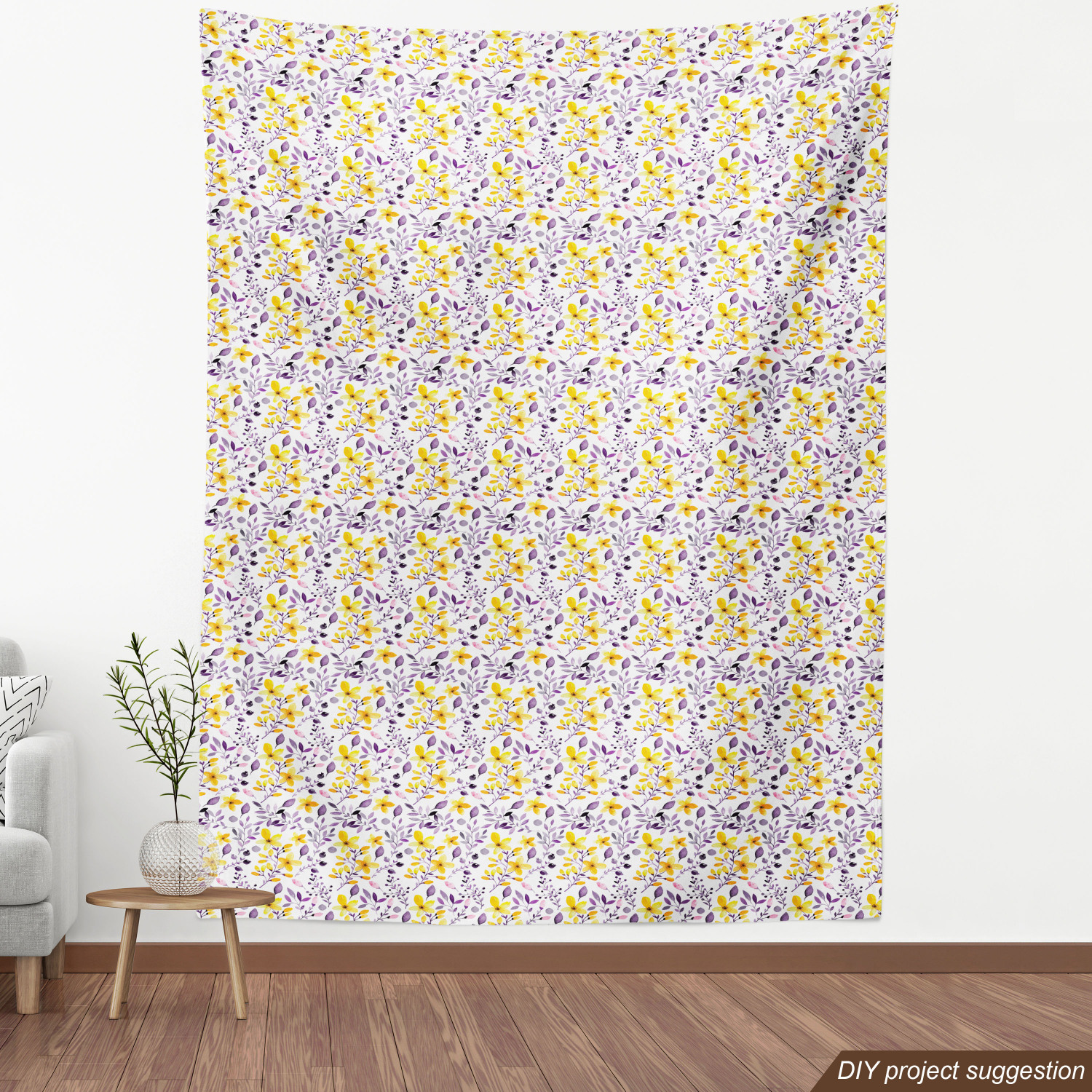 Ambesonne Spring Fabric by the Yard Decorative Upholstery Home Accents - Picture 112 of 164