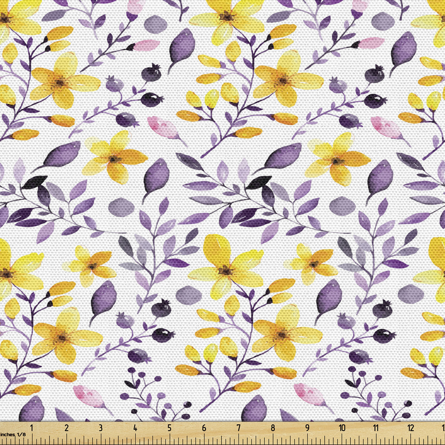 Ambesonne Spring Fabric by the Yard Decorative Upholstery Home Accents - Picture 109 of 164