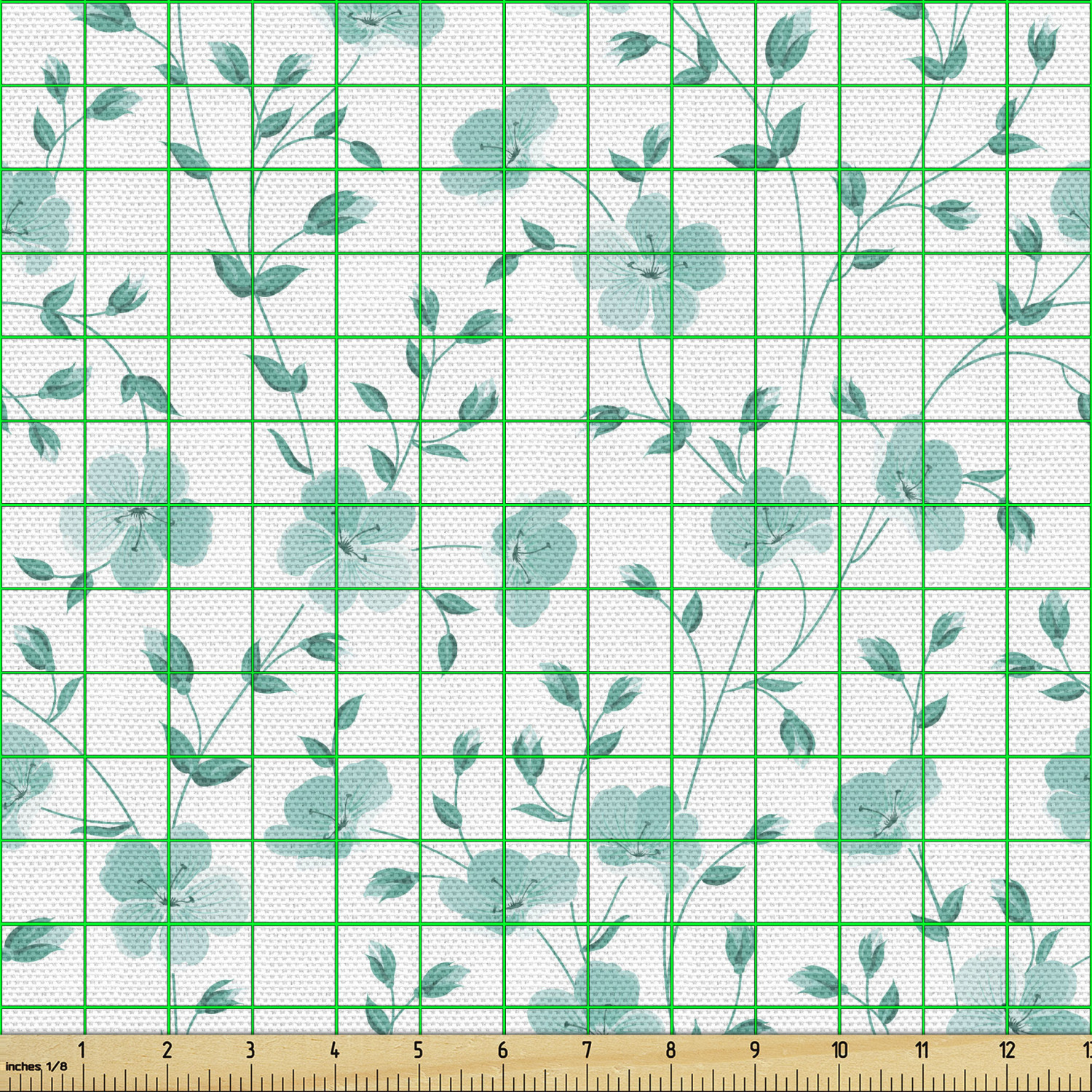 Ambesonne Spring Fabric by the Yard Decorative Upholstery Home Accents - Picture 82 of 164
