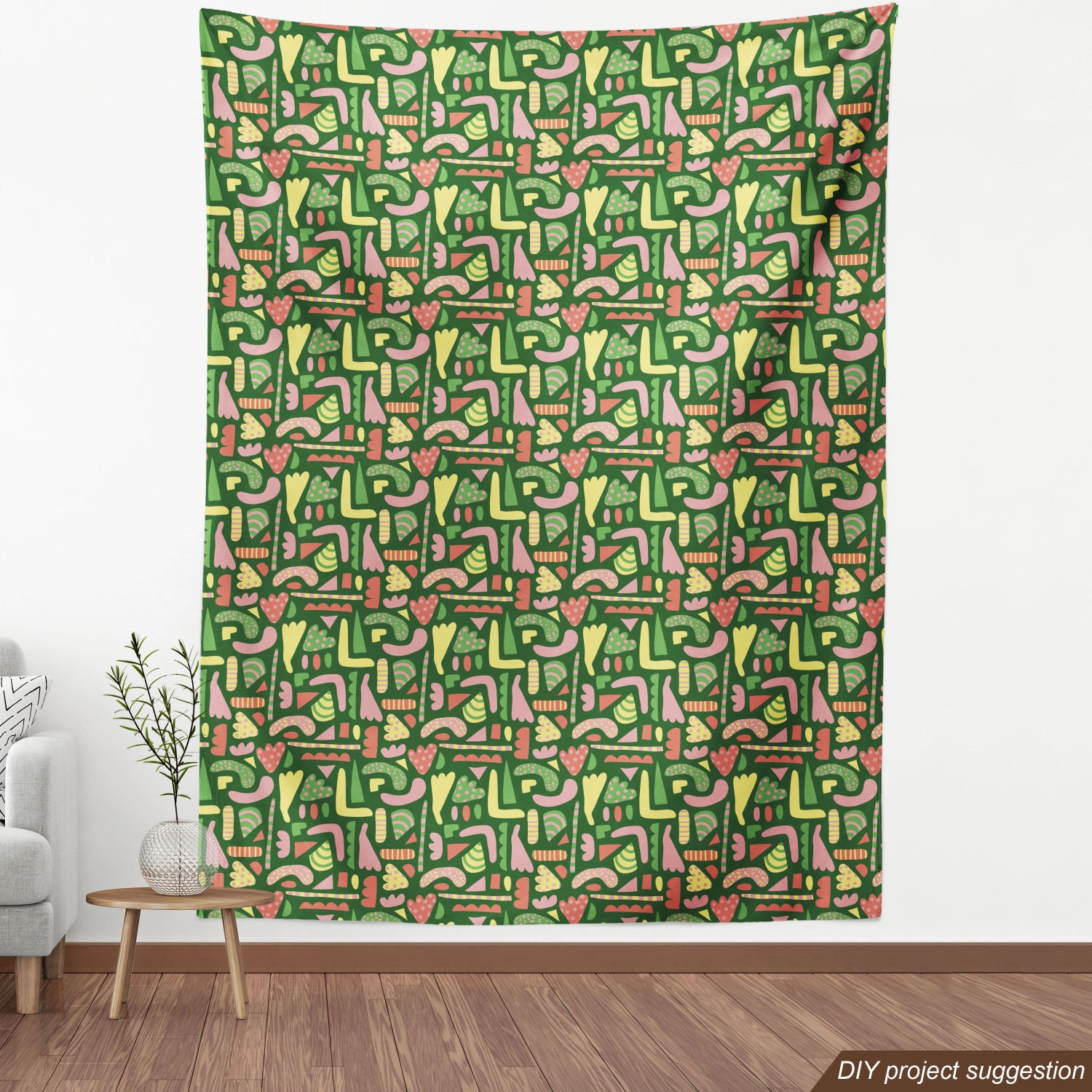 Ambesonne Sketch Design Fabric by the Yard Decorative Upholstery Home Accents - Picture 84 of 160