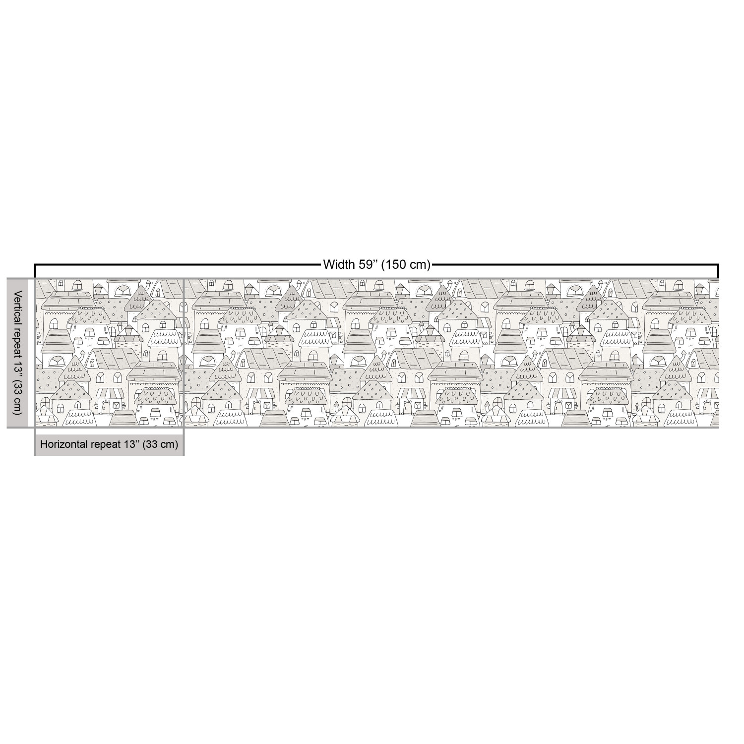 Ambesonne Sketch Design Fabric by the Yard Decorative Upholstery Home Accents - Picture 135 of 160