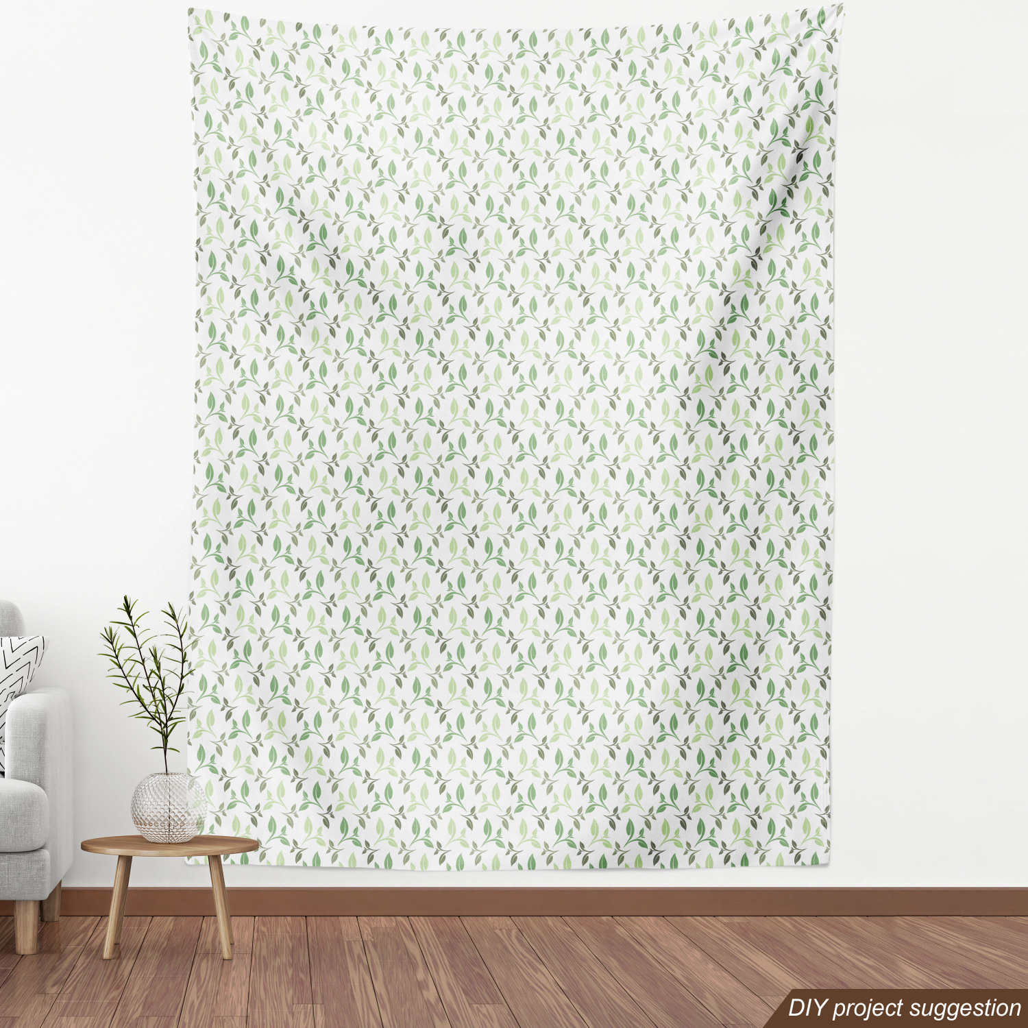 Acentos para el hogar tapicería decorativa de tela verde Ambesonne - Imagen 140 de 164