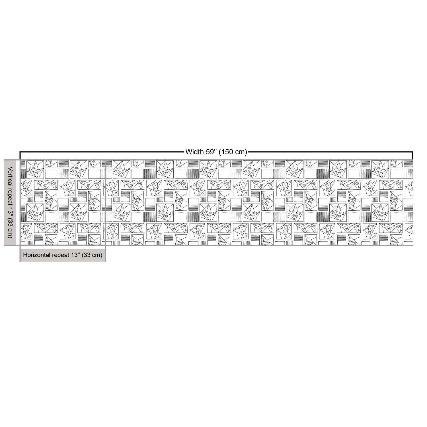 Ambesonne Sketch Design Fabric by the Yard Decorative Upholstery Home Accents - Picture 51 of 160