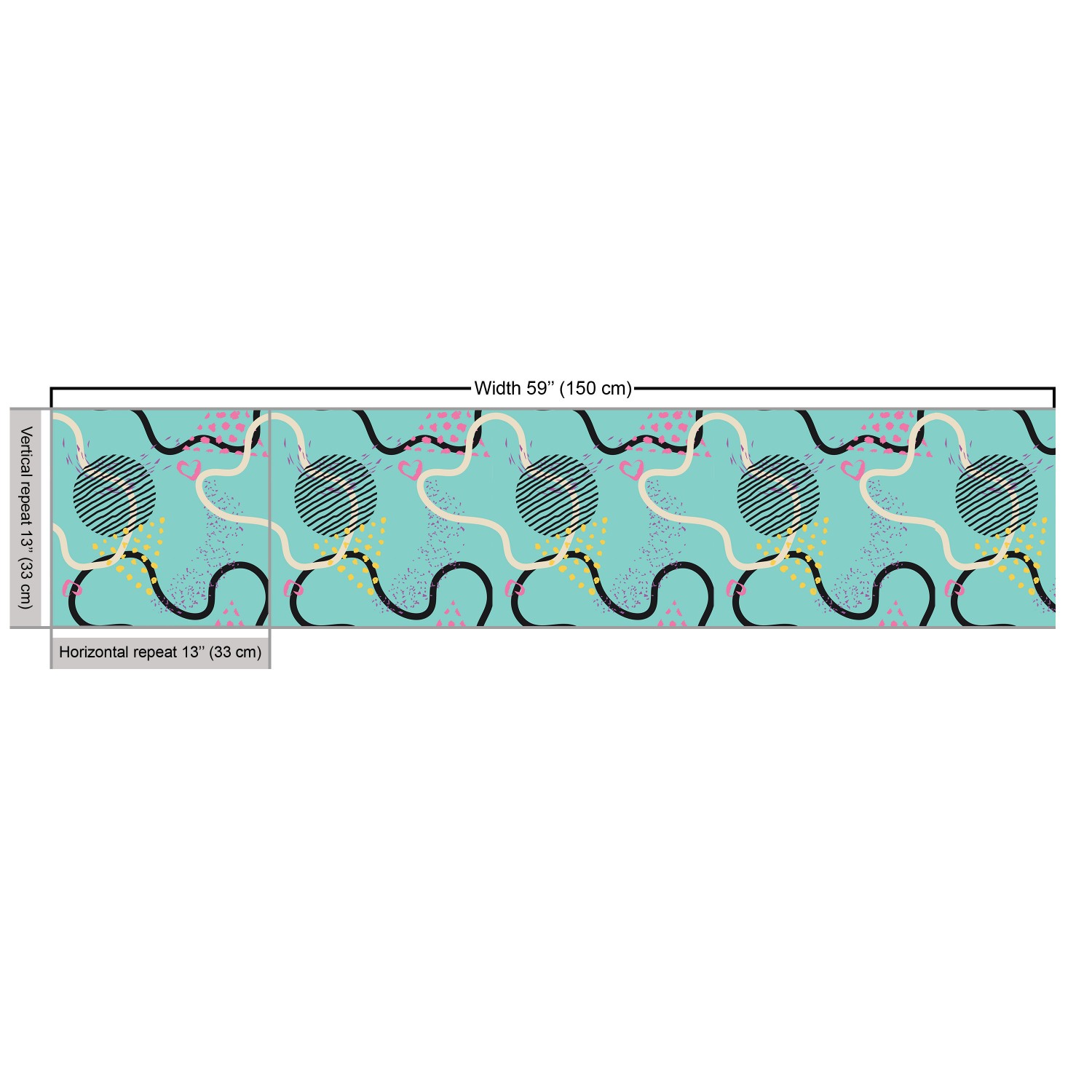 Ambesonne Sketch Design Fabric by the Yard Decorative Upholstery Home Accents - Picture 127 of 160