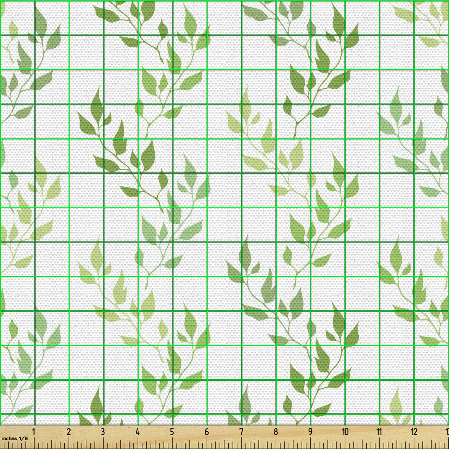 Acentos para el hogar tapicería decorativa de tela verde Ambesonne - Imagen 134 de 164