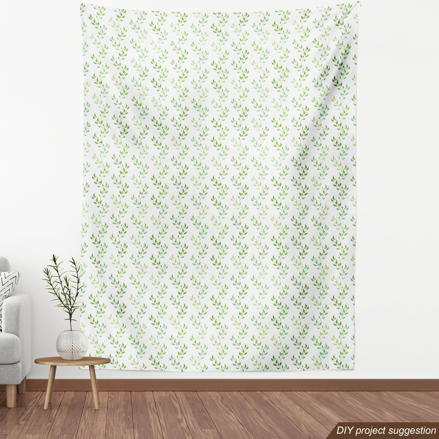 Acentos para el hogar tapicería decorativa de tela verde Ambesonne - Imagen 136 de 164