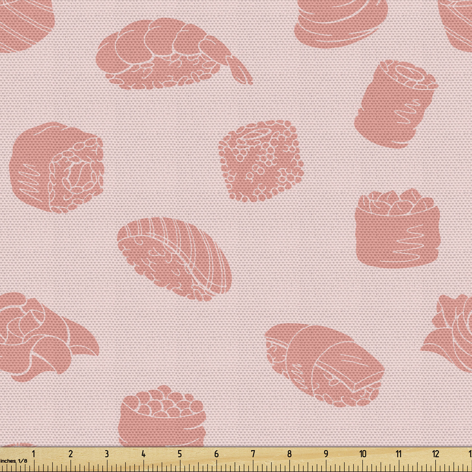 Fabric by The Yard Decorative Upholstery and Fabric for Home Accent Ambesonne - Picture 53 of 160