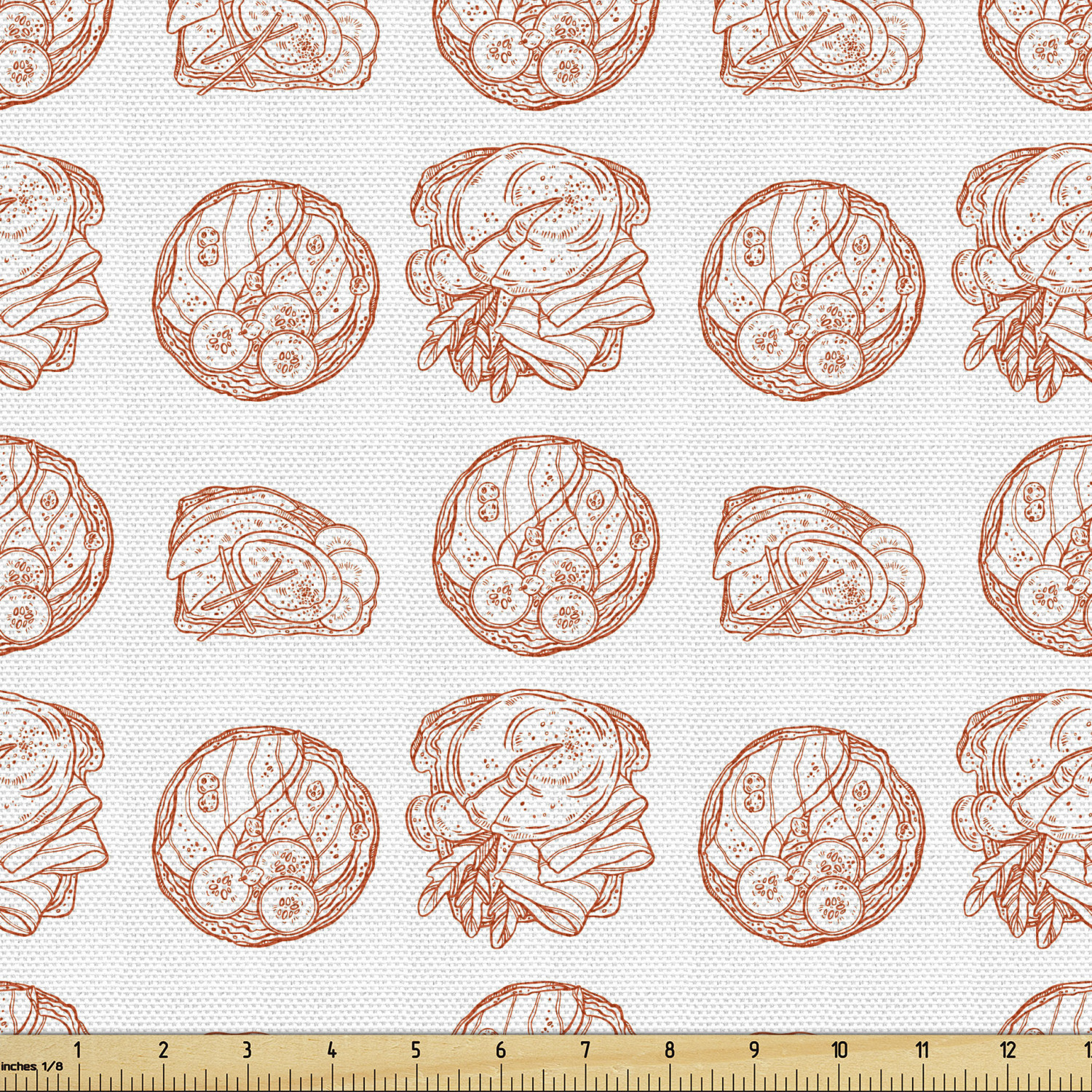 Fabric by The Yard Decorative Upholstery and Fabric for Home Accent Ambesonne - Picture 61 of 160