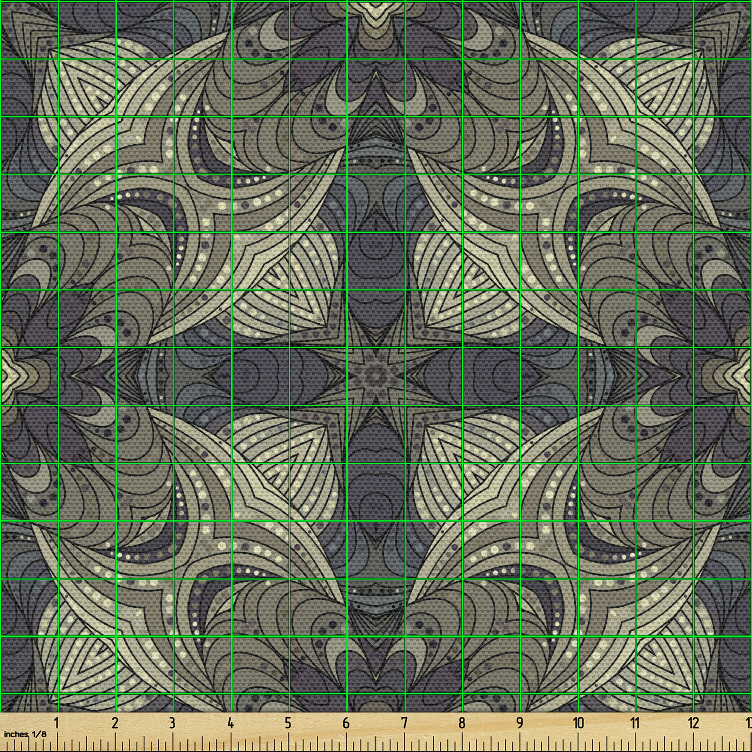 Fabric by The Yard Decorative Upholstery and Fabric for Home Accent Ambesonne - Picture 130 of 160