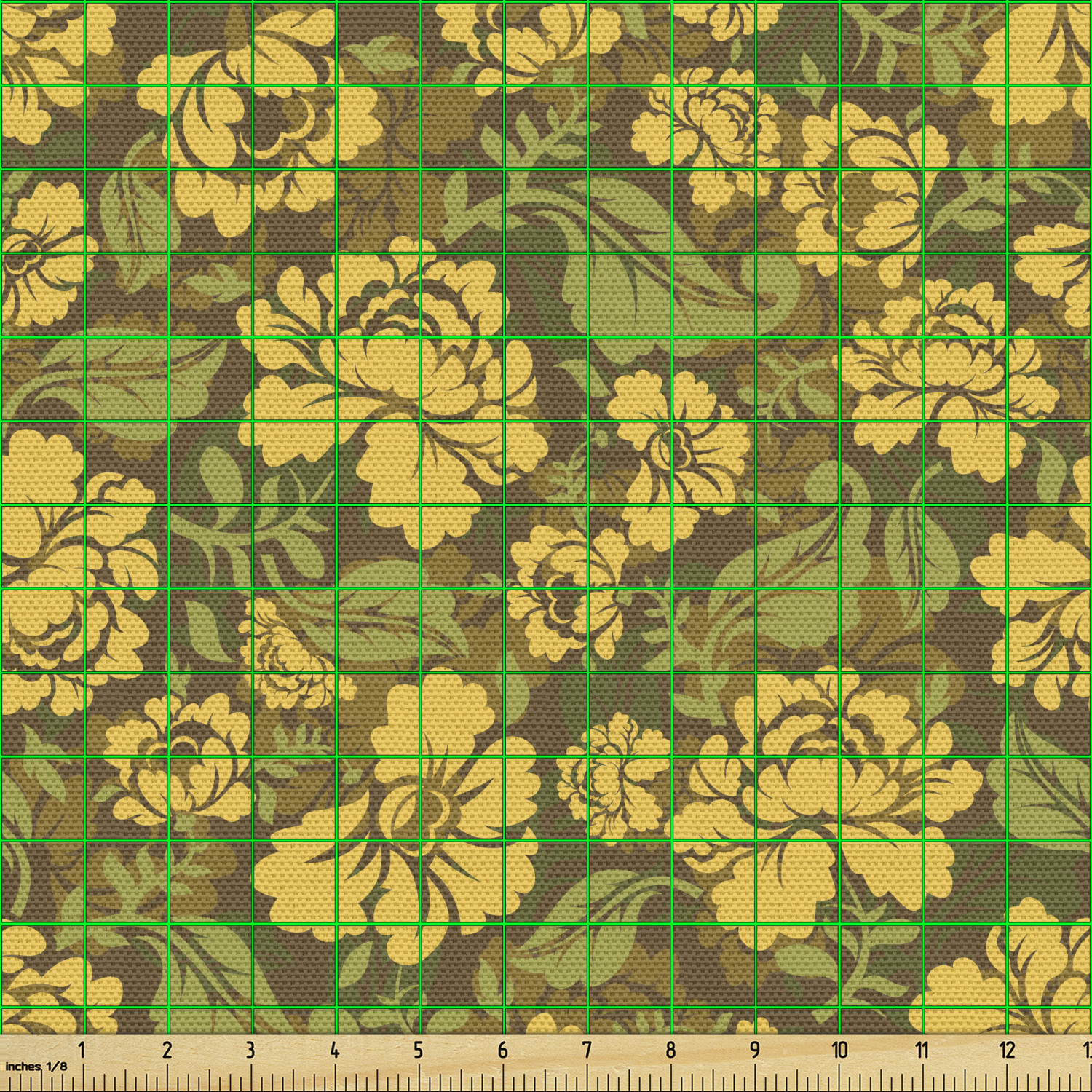 Fabric by The Yard Decorative Upholstery and Fabric for Home Accent Ambesonne - Picture 70 of 160