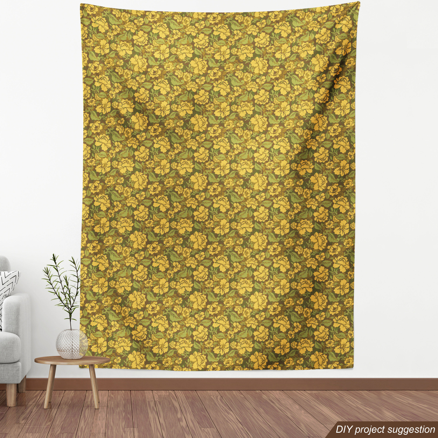 Fabric by The Yard Decorative Upholstery and Fabric for Home Accent Ambesonne - Picture 72 of 160