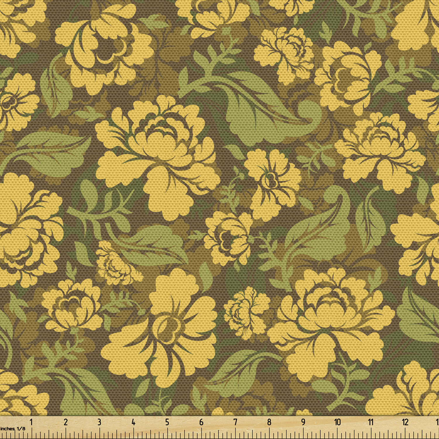 Fabric by The Yard Decorative Upholstery and Fabric for Home Accent Ambesonne - Picture 69 of 160