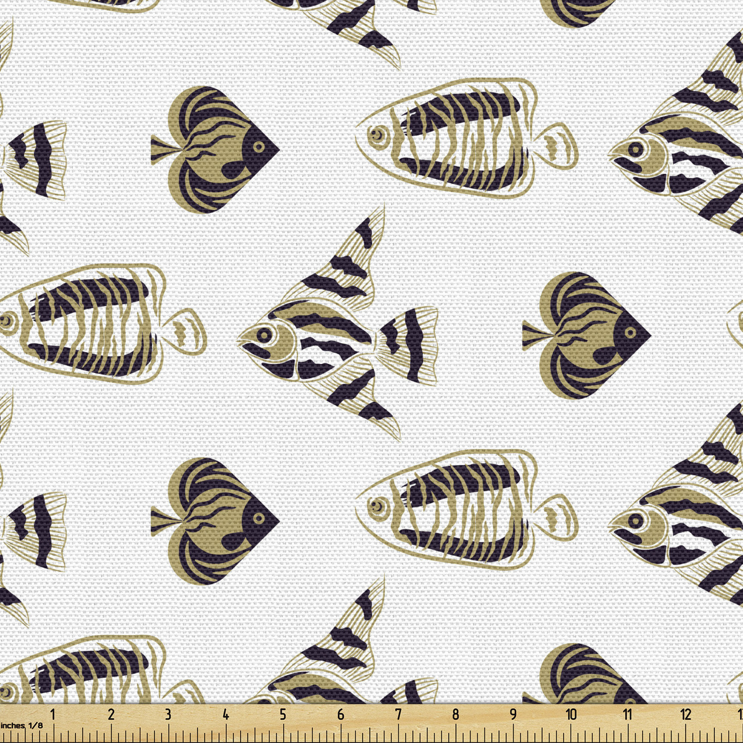 Fabric by The Yard Decorative Upholstery and Fabric for Home Accent Ambesonne - Picture 149 of 160