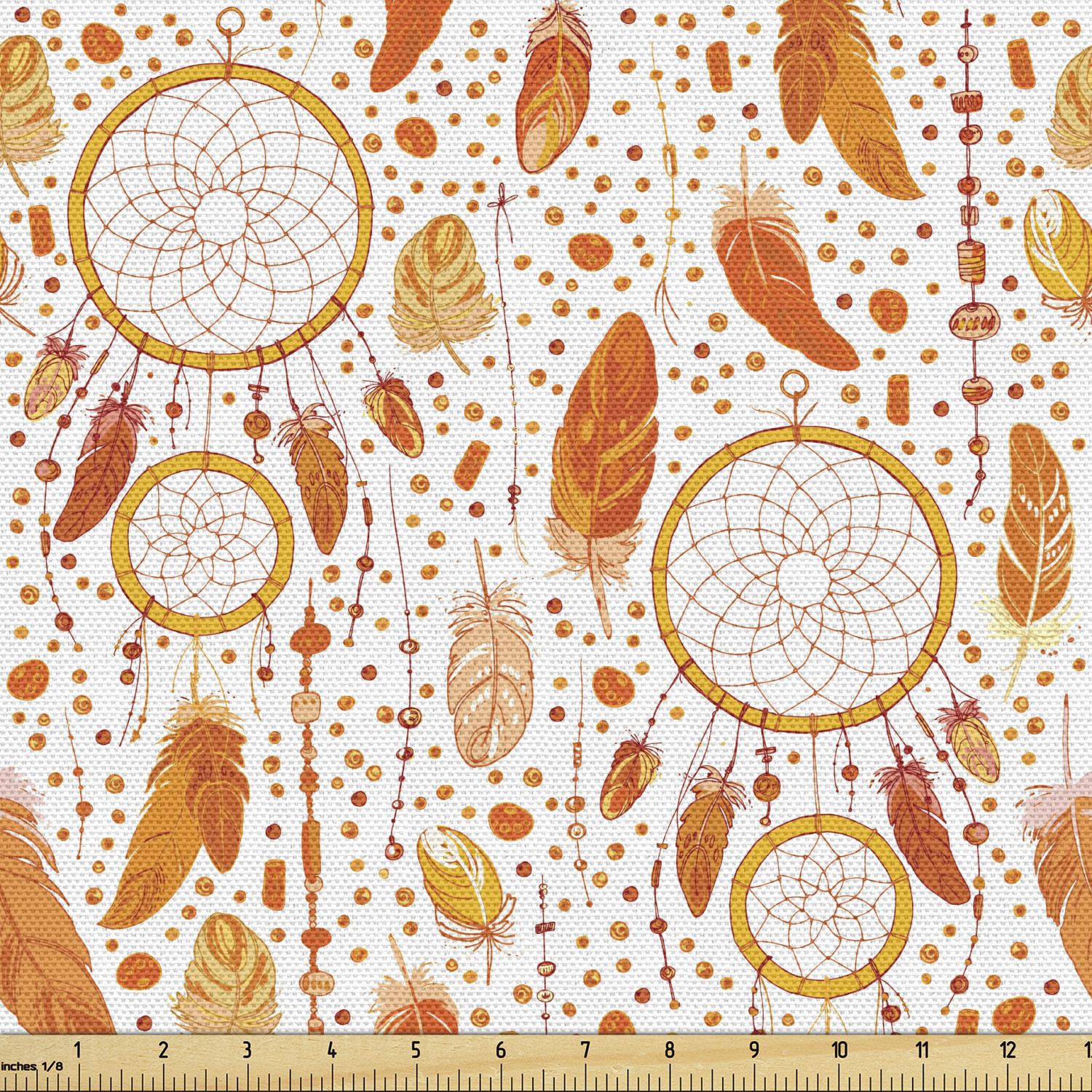 Ambesonne Tribal Fabric by the Yard Decorative Upholstery Home Accents - Picture 73 of 164