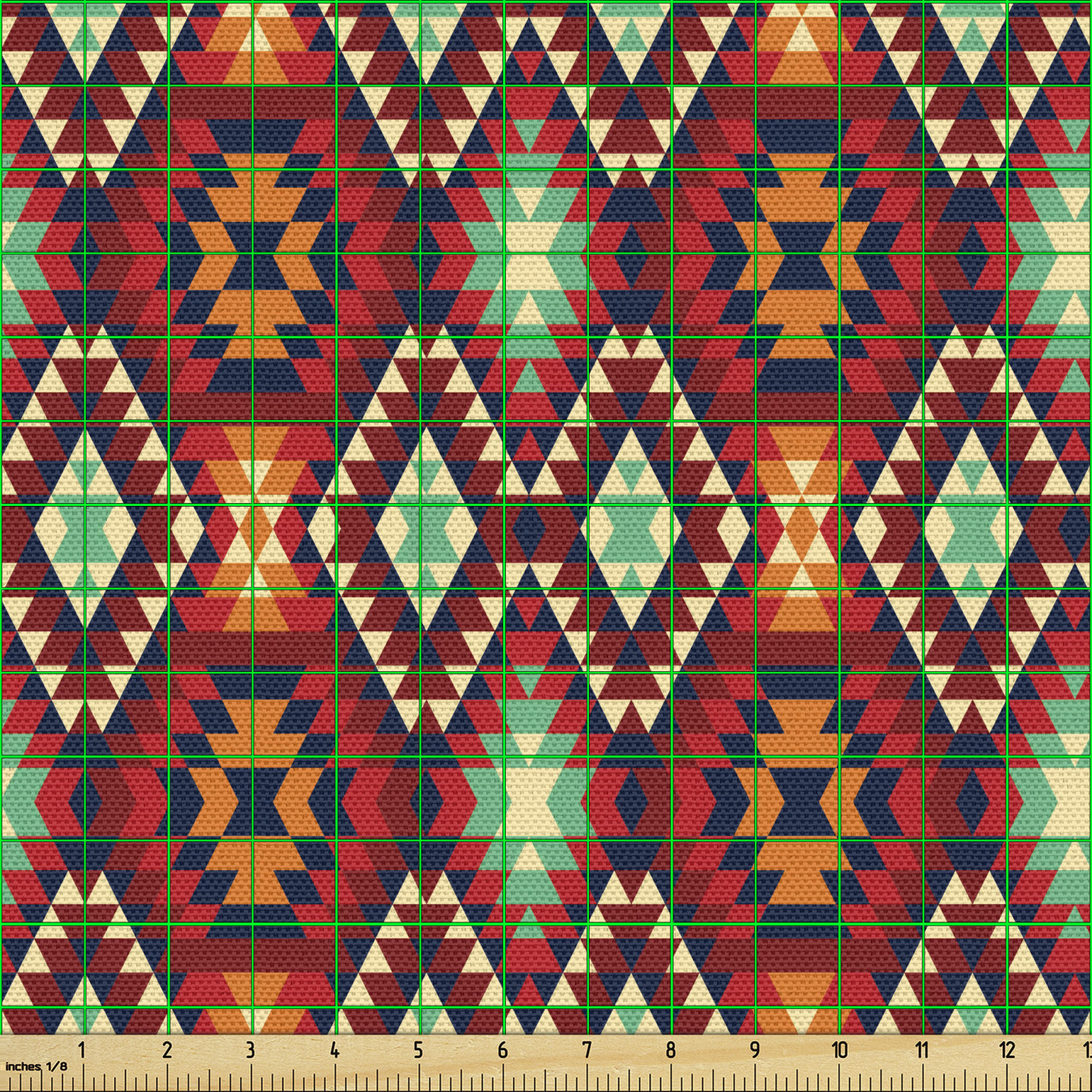 Ambesonne Tribal Fabric by the Yard Decorative Upholstery Home Accents - Picture 70 of 164