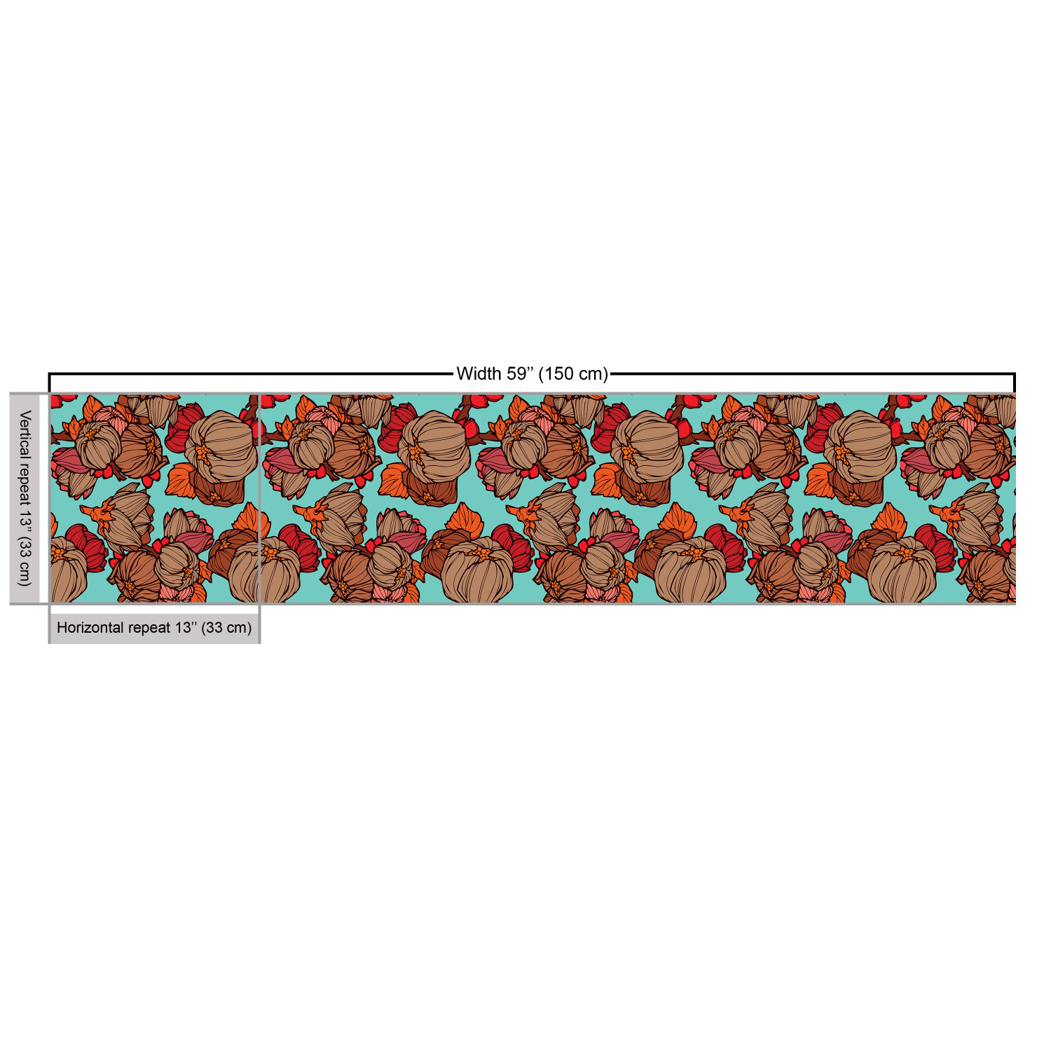Ambesonne Fabric by The Yard Decorative Polyester Fabric for Home Accent - Picture 149 of 154